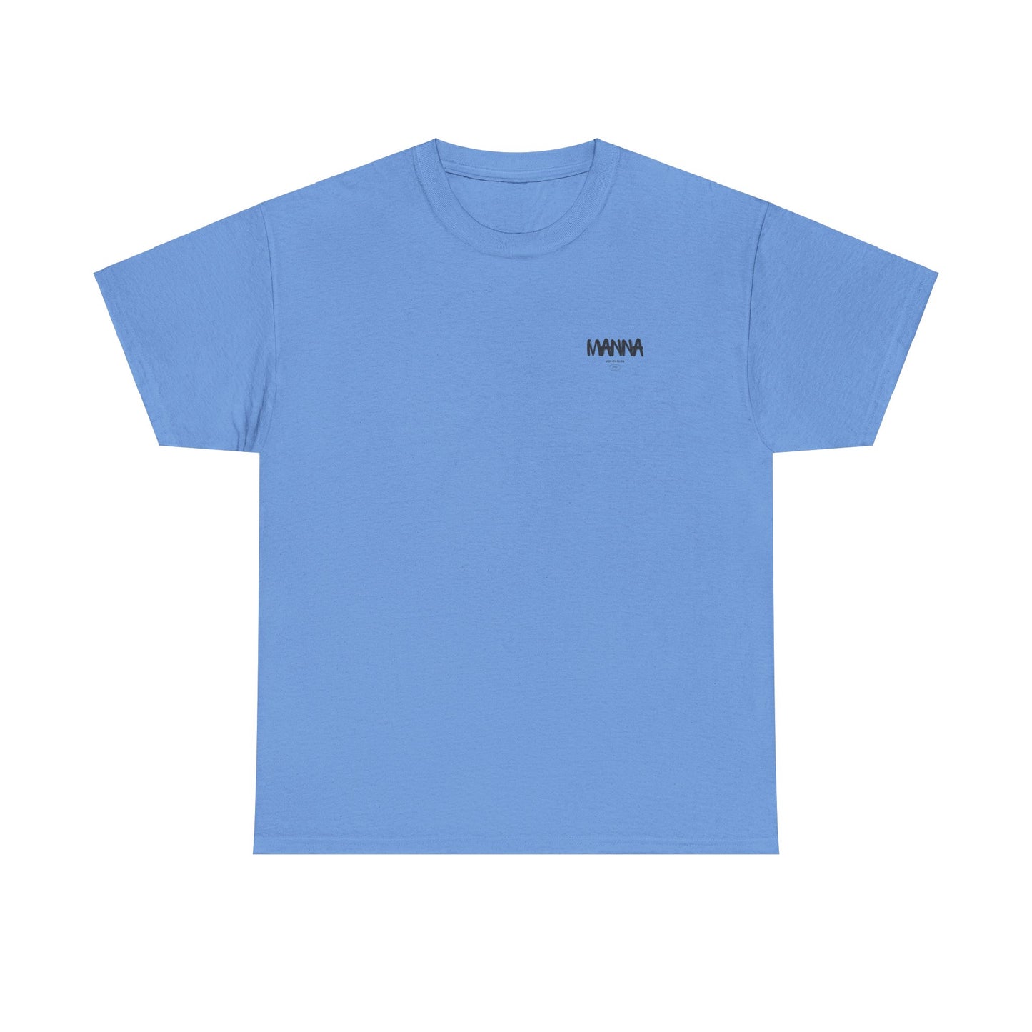 Chill Vibes Unisex Heavy Cotton Tee - Relaxed Blue T-Shirt