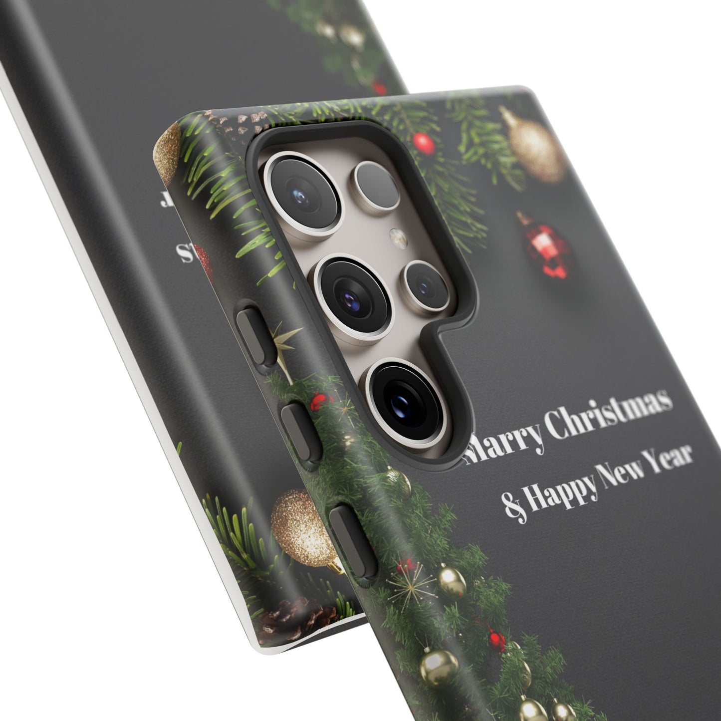 Christmas Phone Case - Marry Christmas & Happy New Year Design