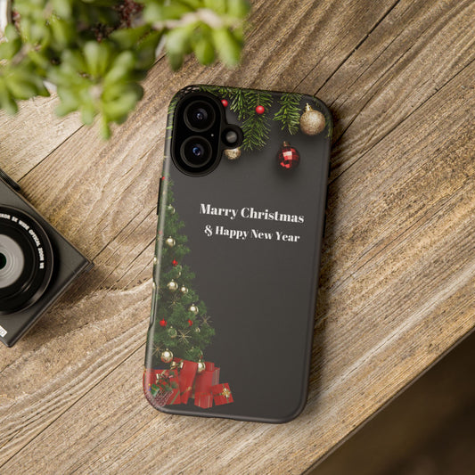 Christmas Phone Case - Marry Christmas & Happy New Year Design