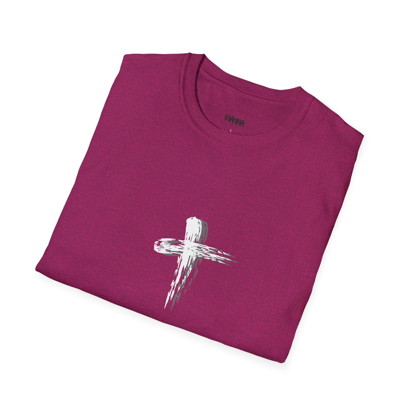 Faith-Inspired Unisex Softstyle T-Shirt - Romans 10:9 Graphic Tee