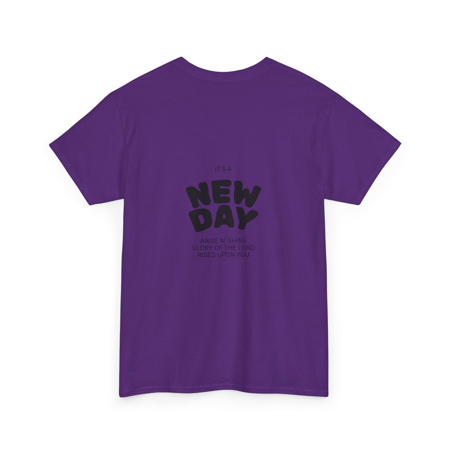 Christian Worship Revival Ministry T-Shirt — "It's a New Day" Inspirational Church Tee