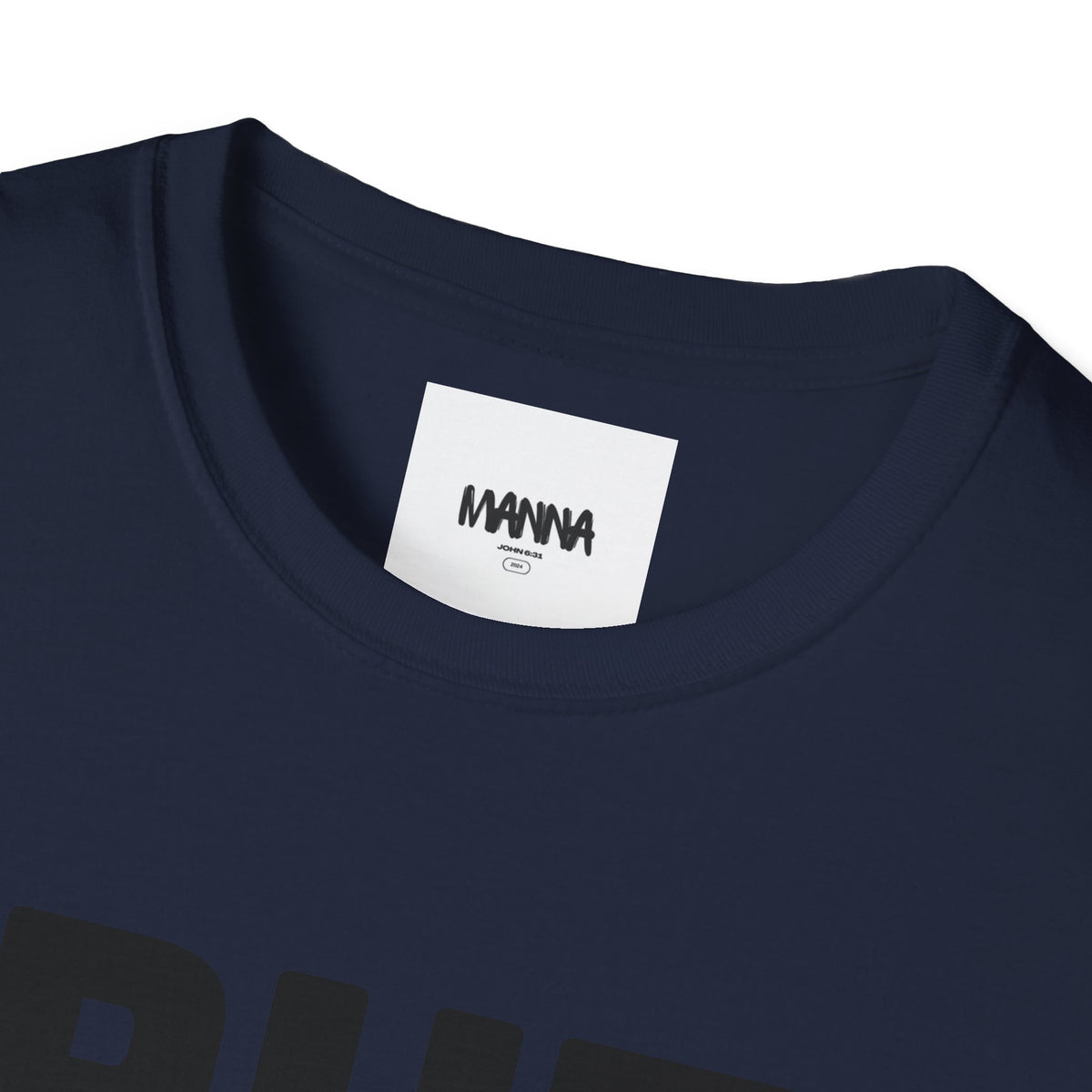 Put God First T-Shirt — Faith-Based Christian Tee (MannaJohn3:31 Back Design)
