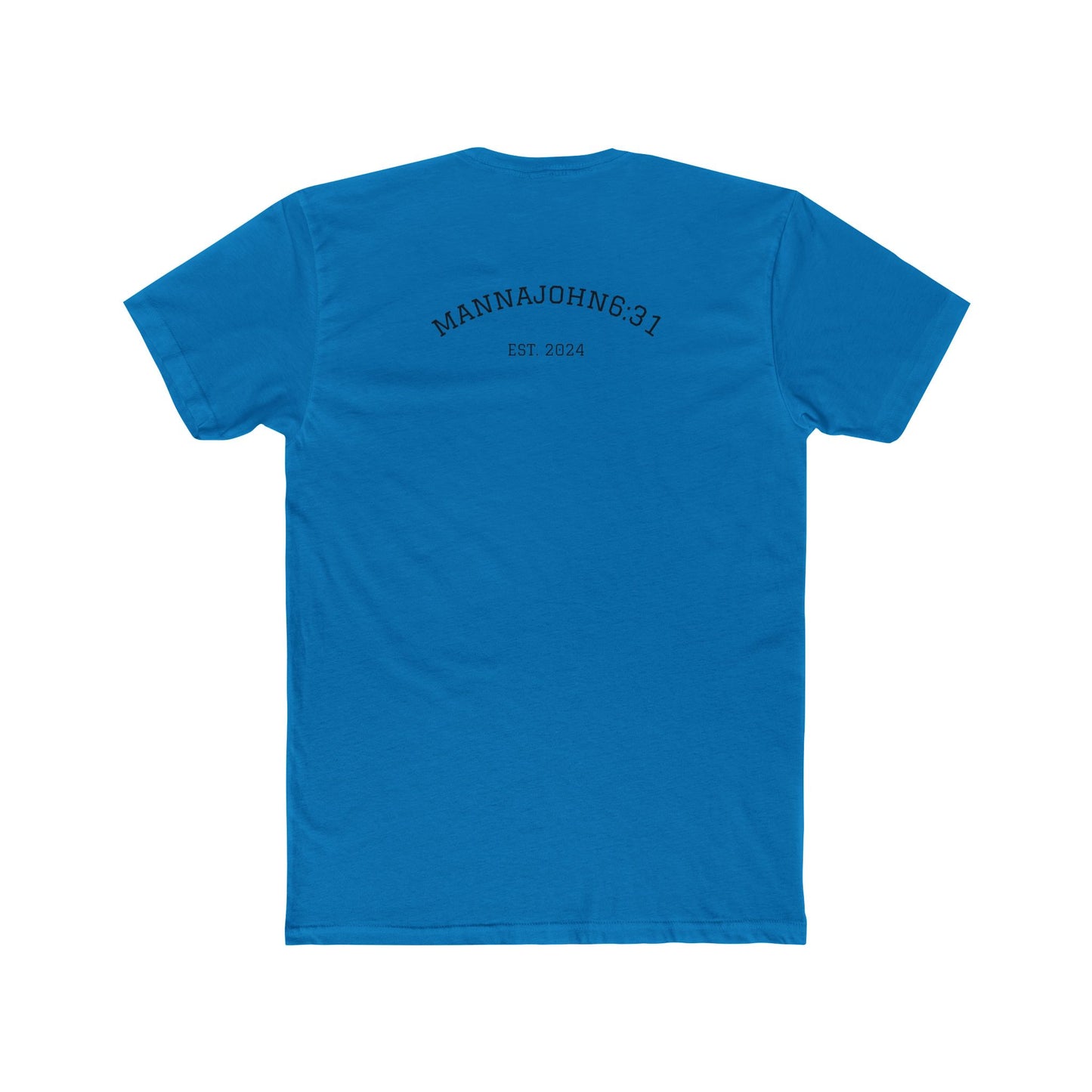 Faith-Inspired Cotton Crew Tee for Everyday Wear, Religious Shirt, Inspirational Gift, Christian Apparel, Trust & Obey Shirt, [...]