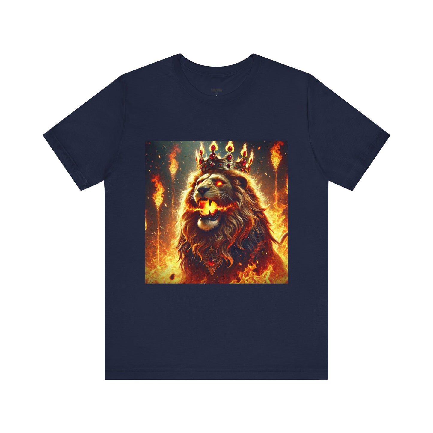Fierce Lion Graphic Tee - Nocturnal Glory Warriors