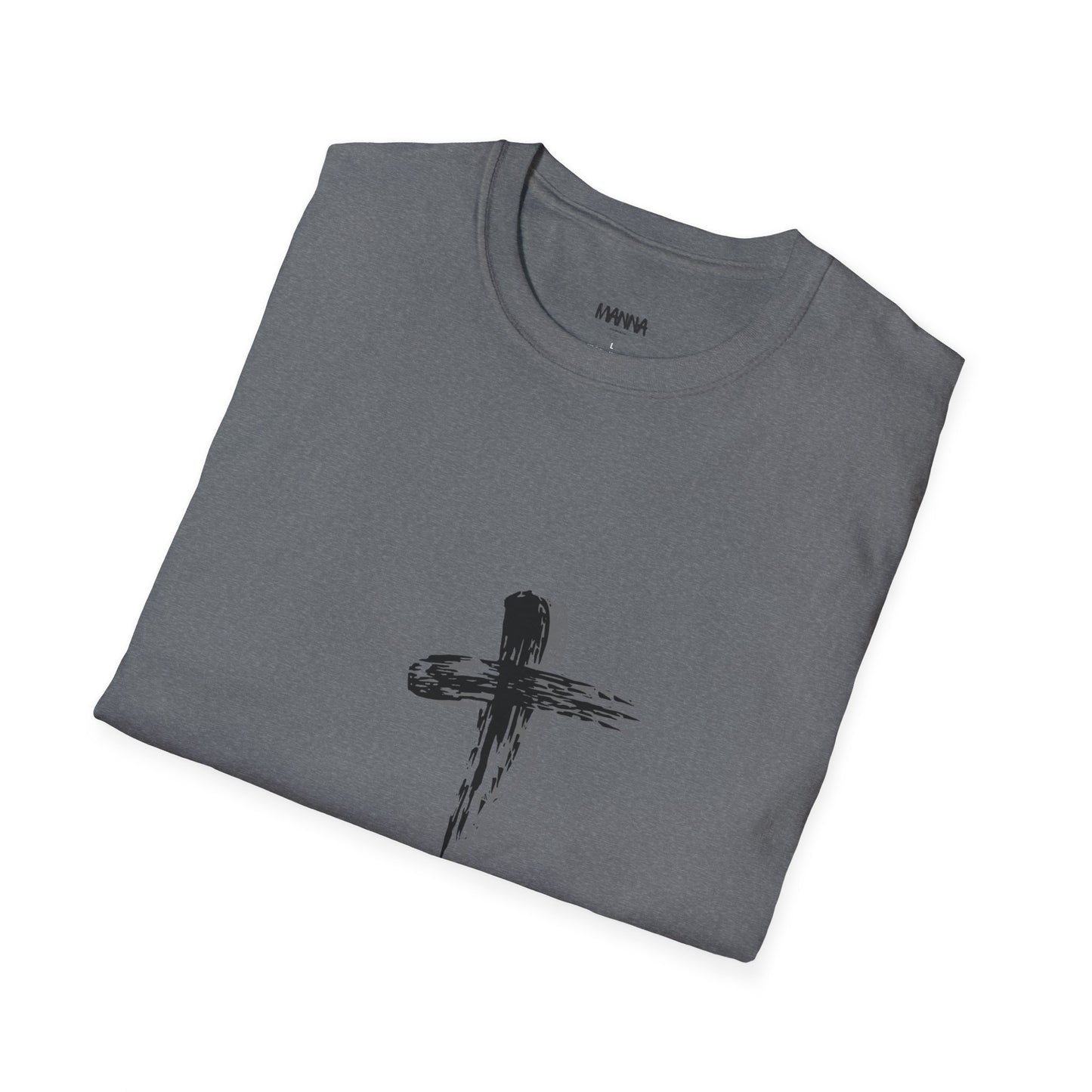 Faith-Inspired Unisex Softstyle T-Shirt with Inspirational Verse