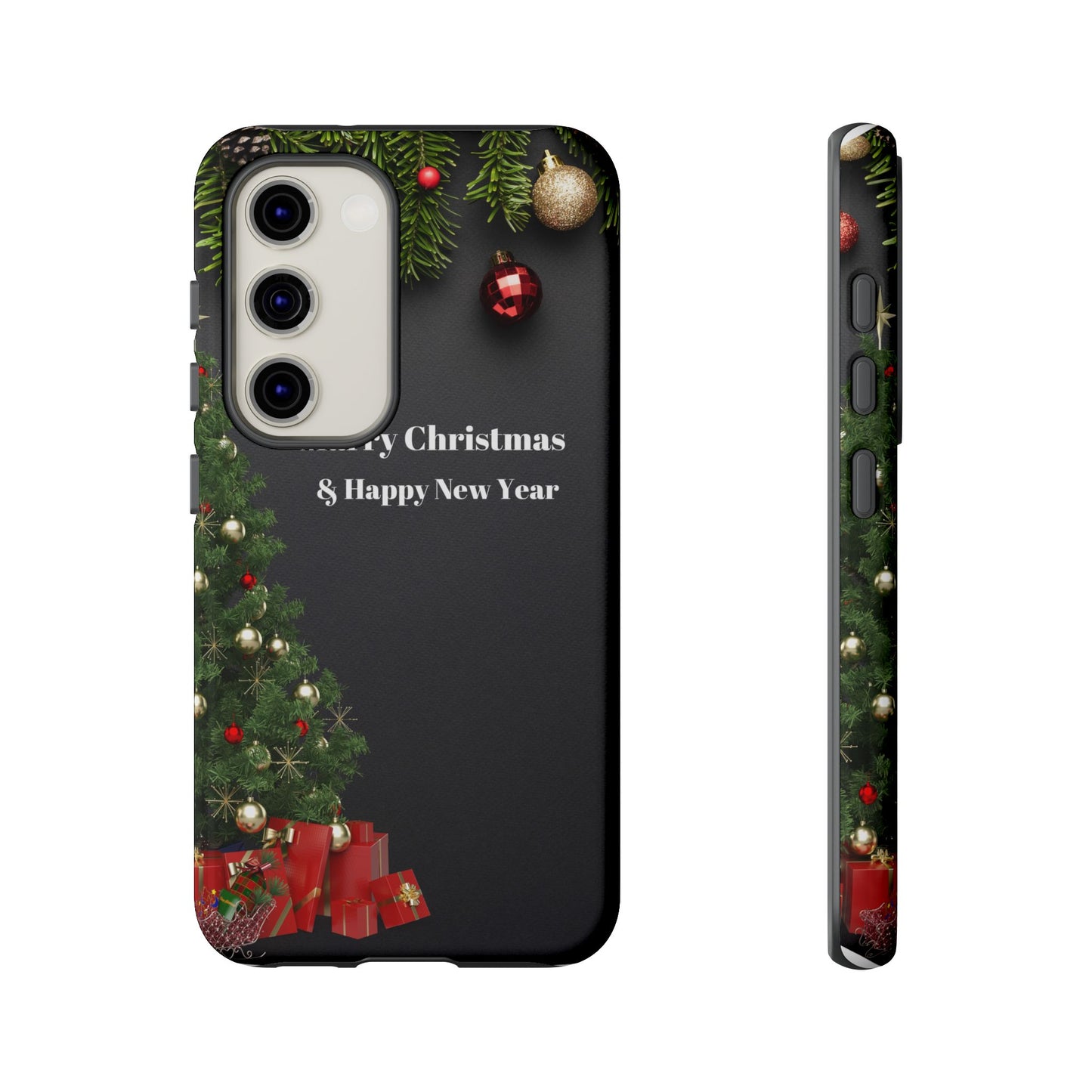 Christmas Phone Case - Marry Christmas & Happy New Year Design