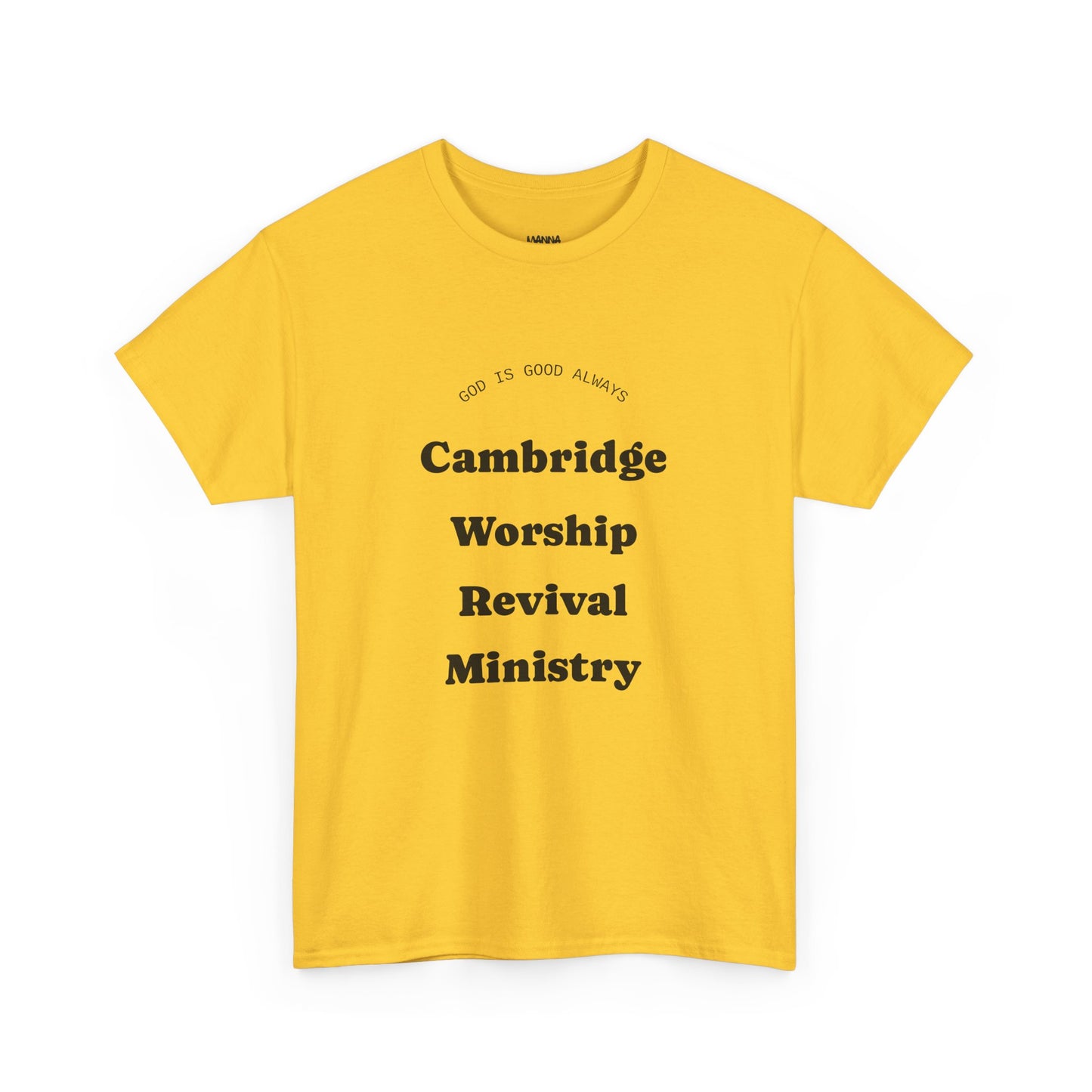 Cambridge Worship Revival Ministry Tee - Unisex Heavy Cotton Shirt for Spiritual Gatherings, Church Events, Faith Celebrations, Casual [...]