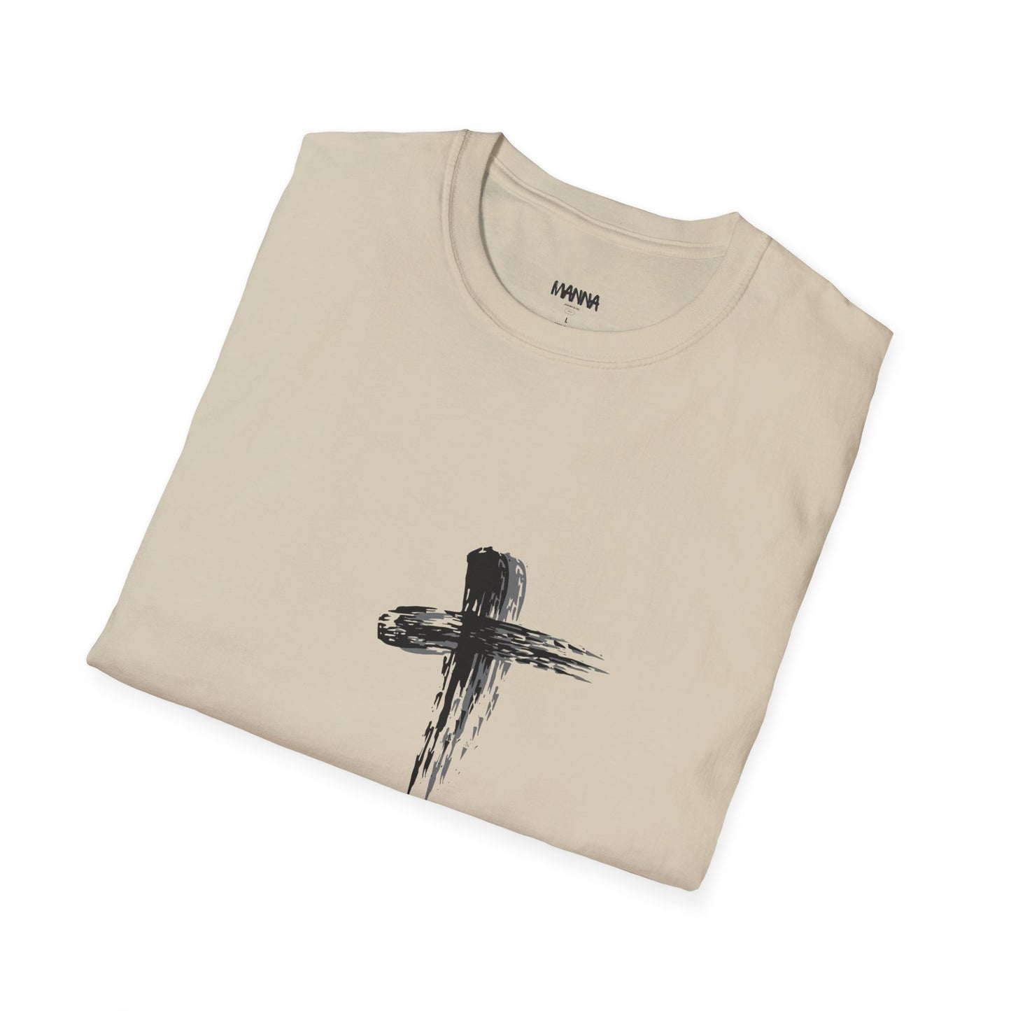 Faith-Inspired Unisex Softstyle T-Shirt with Inspirational Verse
