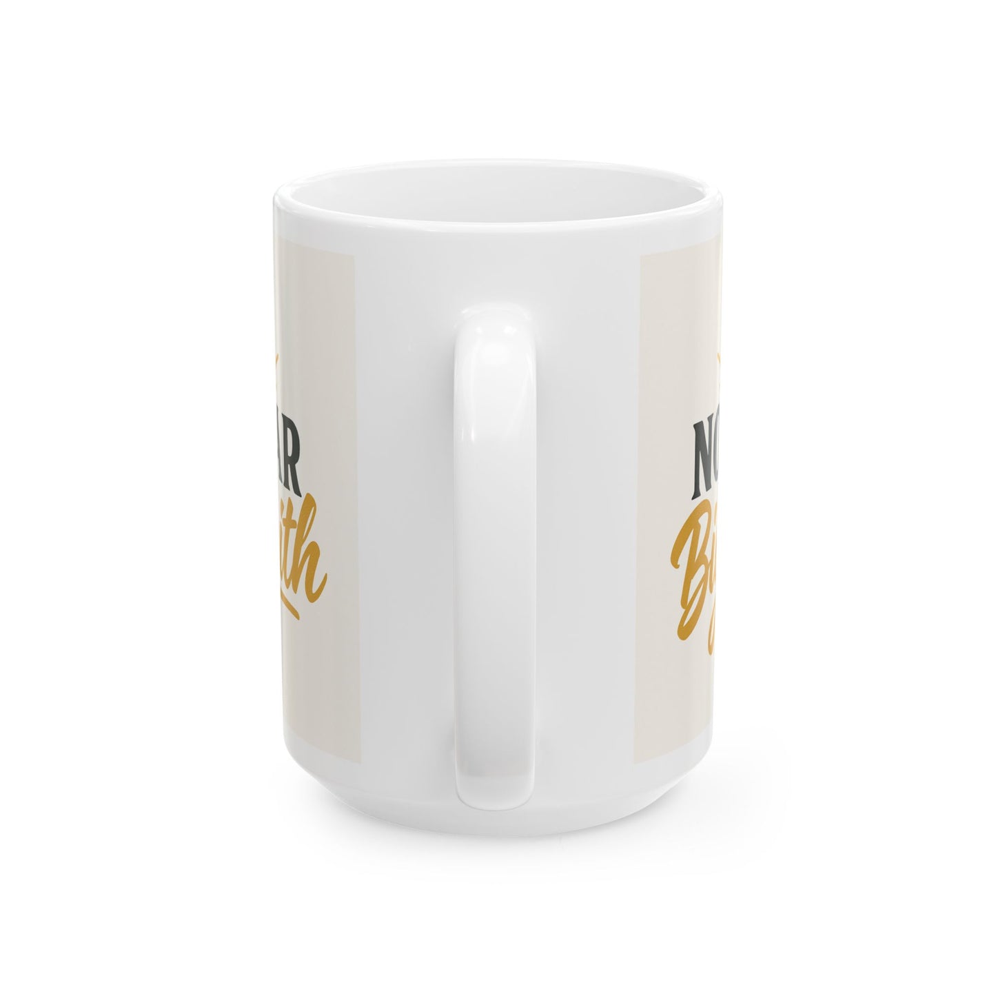 Inspirational Ceramic Mug - Perfect for Coffee Lovers, Motivational Gift, Home Decor, Faith Affirmation, Holiday Cheer