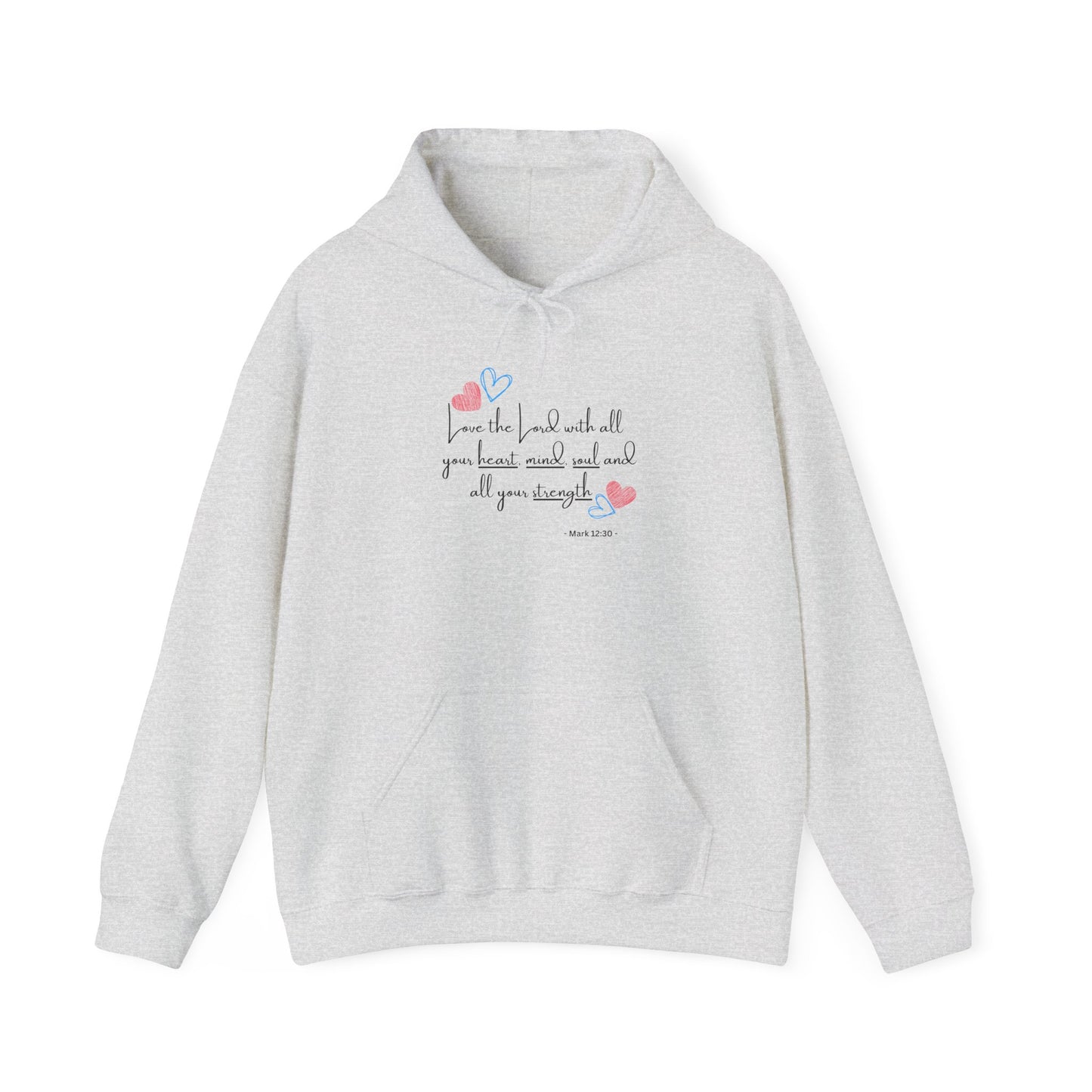 Inspirational Quote Hooded Sweatshirt for Everyday Comfort