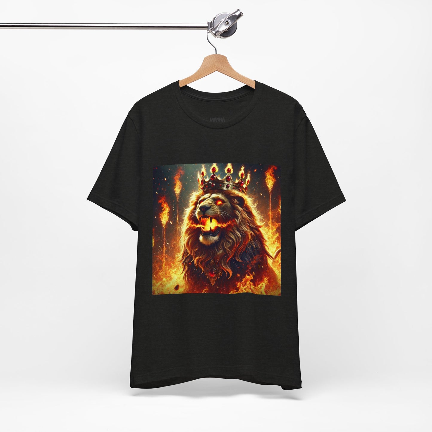Fierce Lion Graphic Tee - Nocturnal Glory Warriors