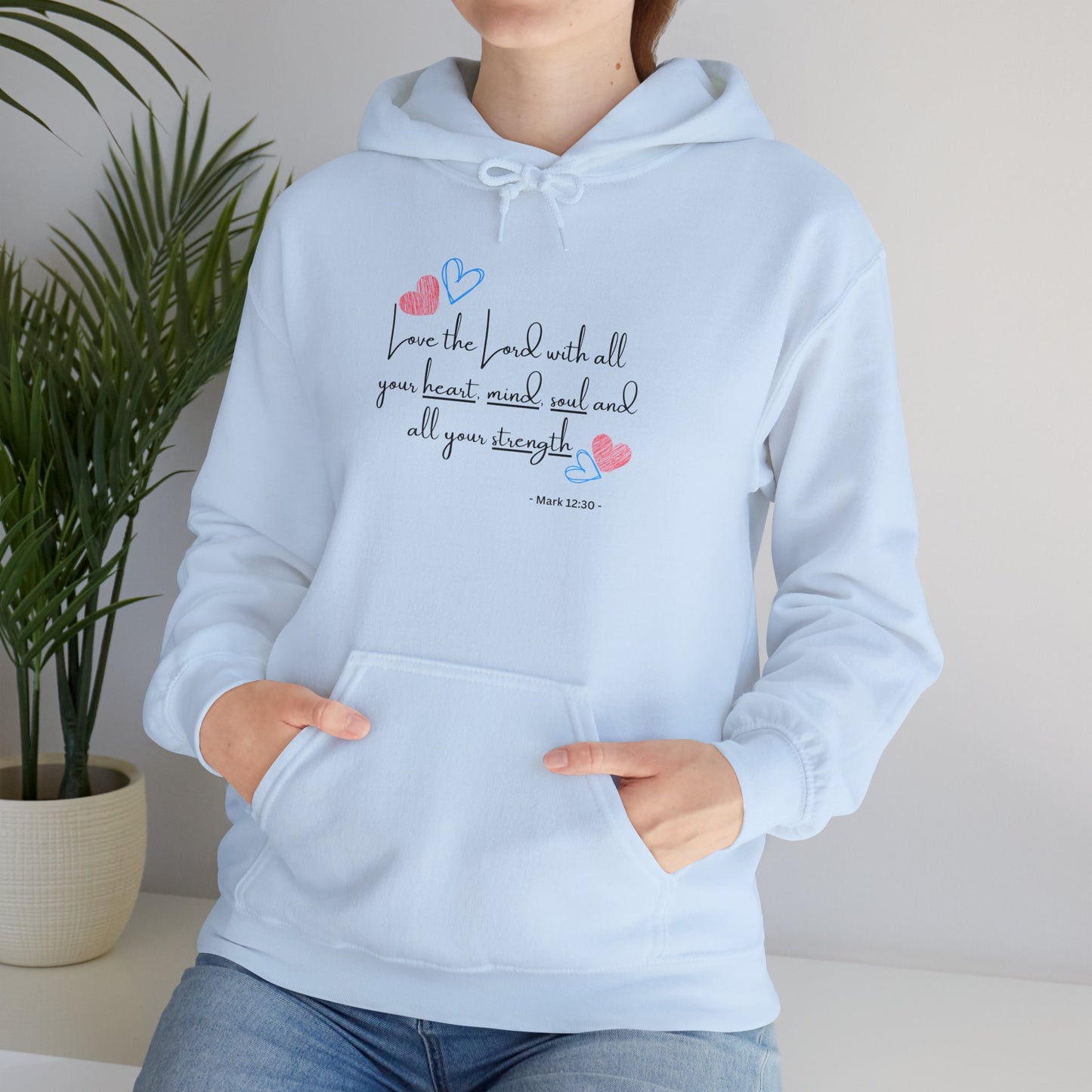 Inspirational Quote Hooded Sweatshirt for Everyday Comfort