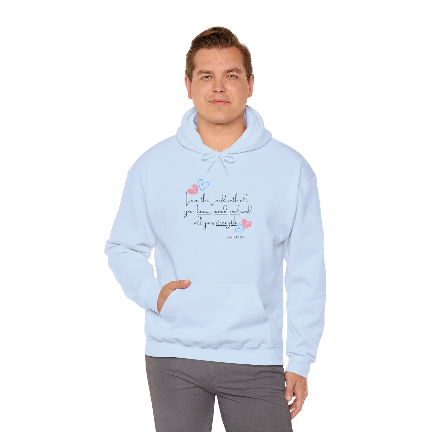 Inspirational Quote Hooded Sweatshirt for Everyday Comfort