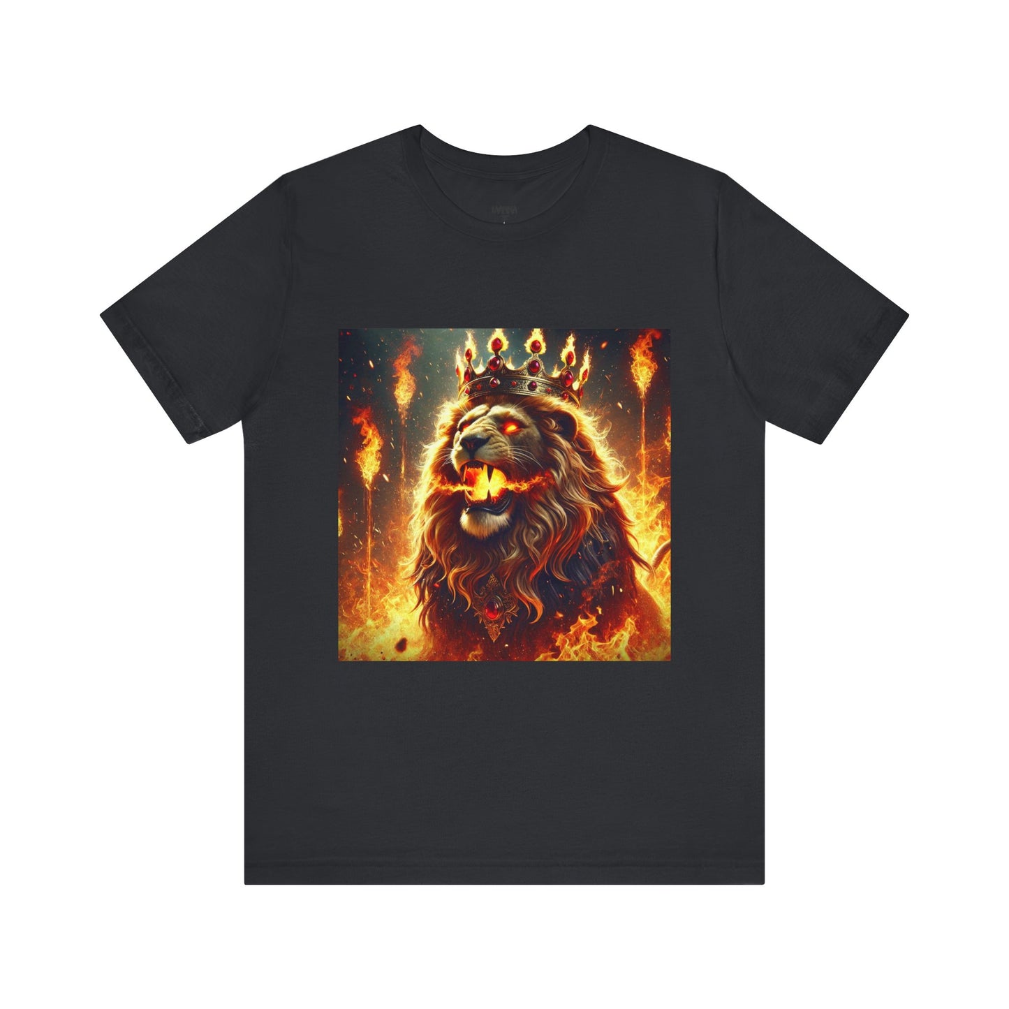 Fierce Lion Graphic Tee - Nocturnal Glory Warriors