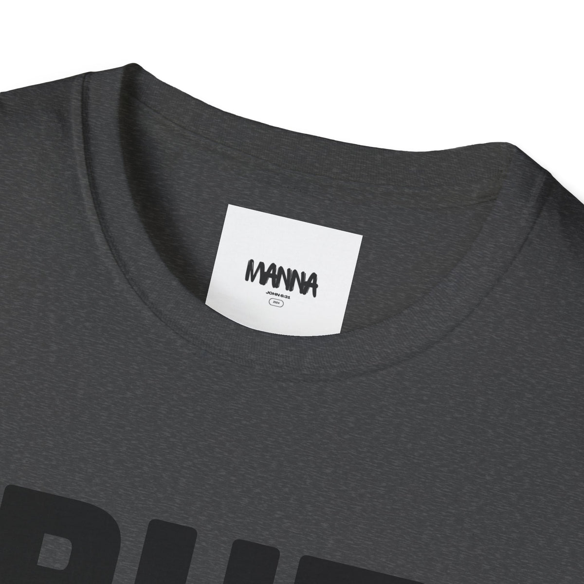 Put God First T-Shirt — Faith-Based Christian Tee (MannaJohn3:31 Back Design)