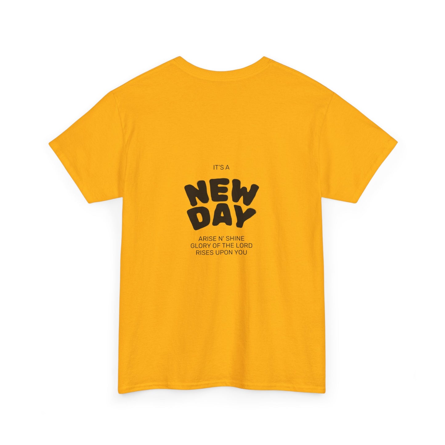 Christian Worship Revival Ministry T-Shirt — "It's a New Day" Inspirational Church Tee
