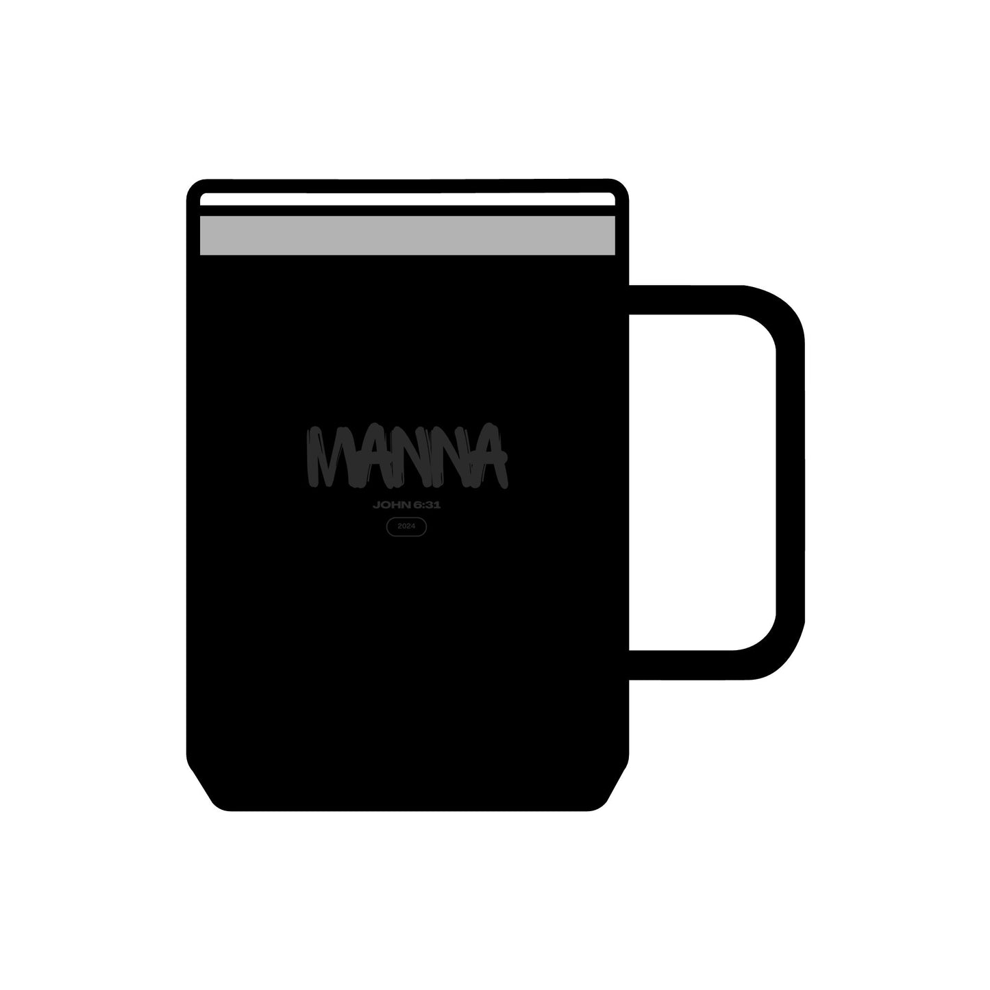 Manna Coffee Mug Tumbler - 15oz Inspirational Drinkware