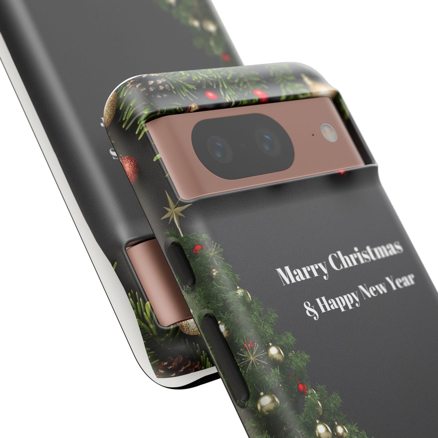 Christmas Phone Case - Marry Christmas & Happy New Year Design