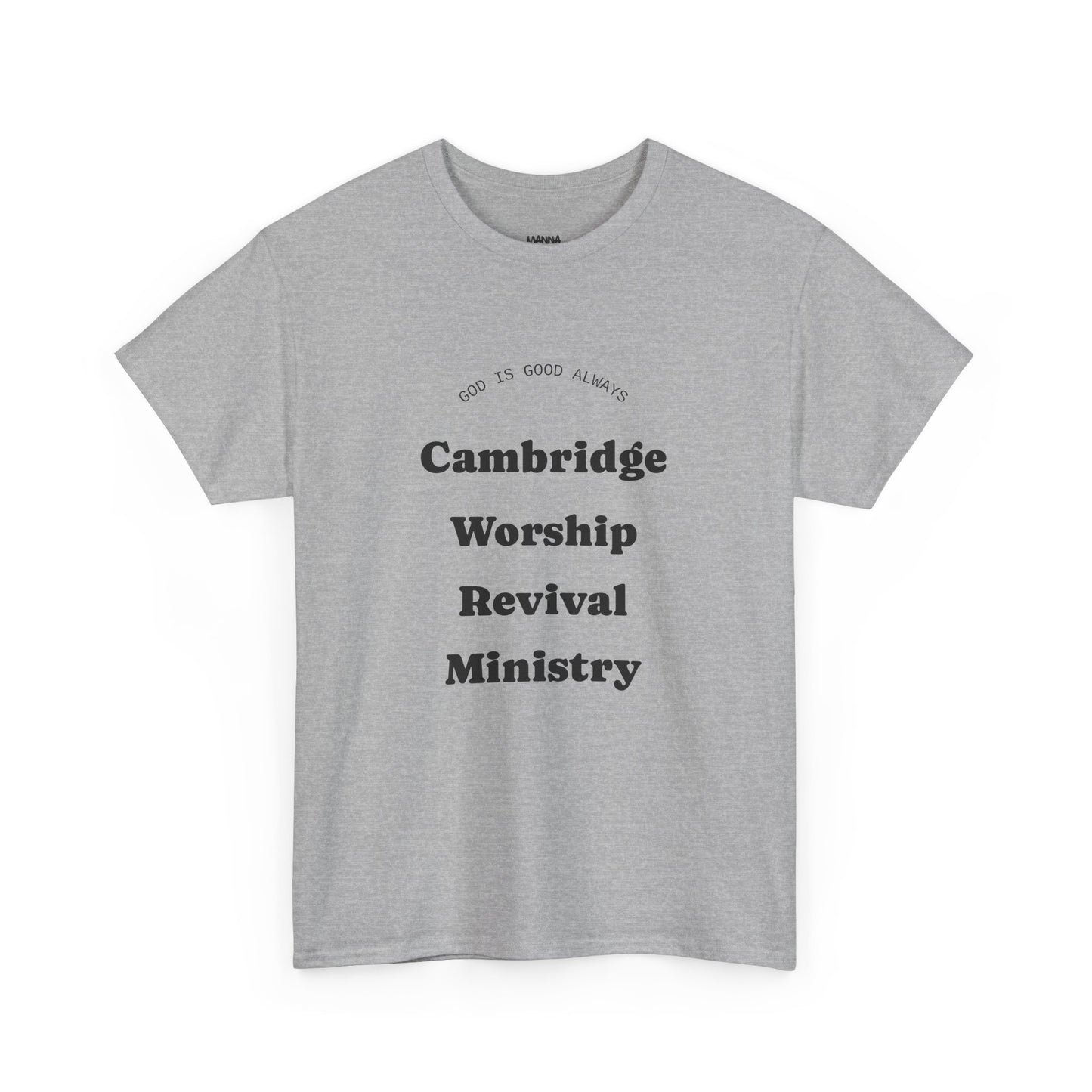 Cambridge Worship Revival Ministry Tee - Unisex Heavy Cotton Shirt for Spiritual Gatherings, Church Events, Faith Celebrations, Casual [...]