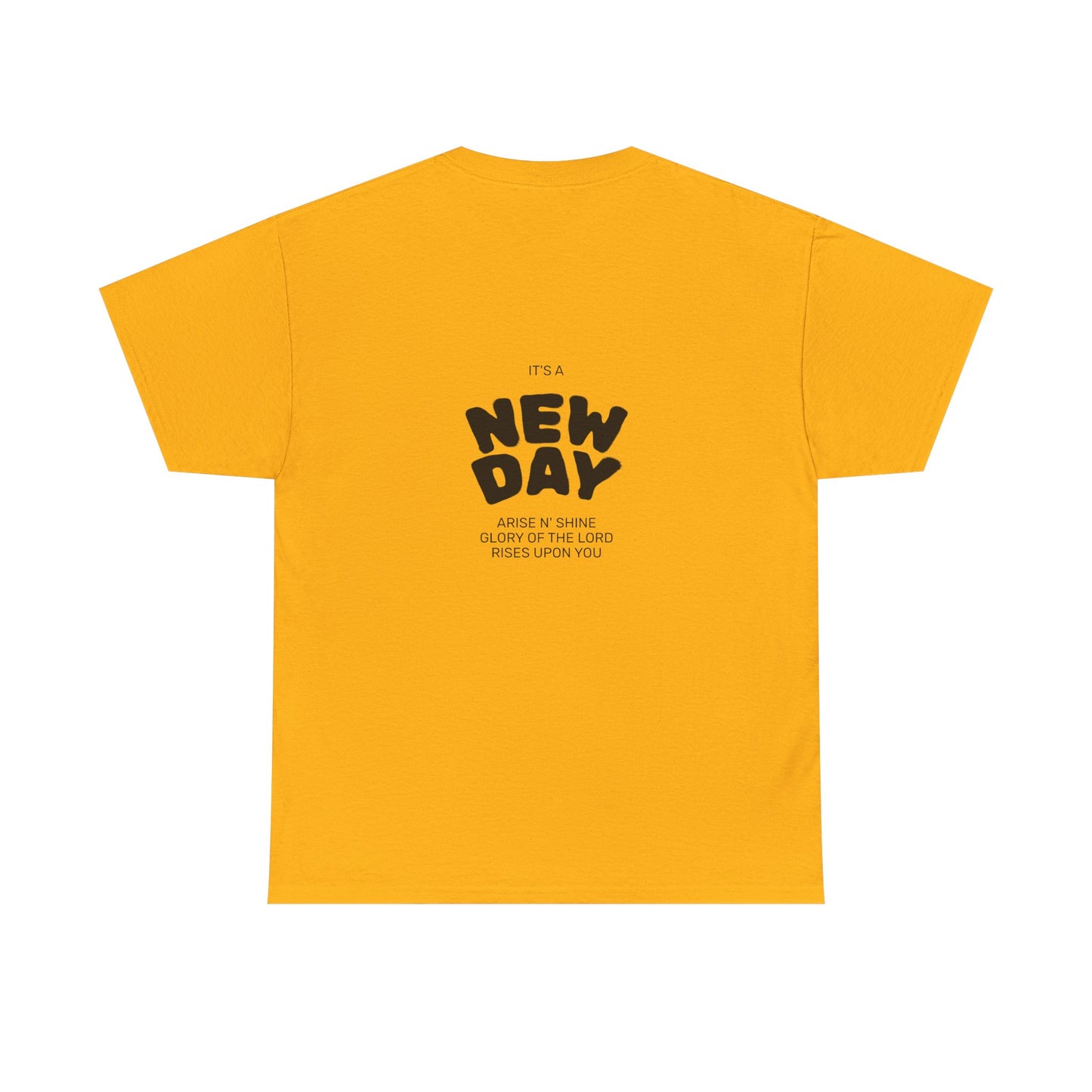 Christian Worship Revival Ministry T-Shirt — "It's a New Day" Inspirational Church Tee