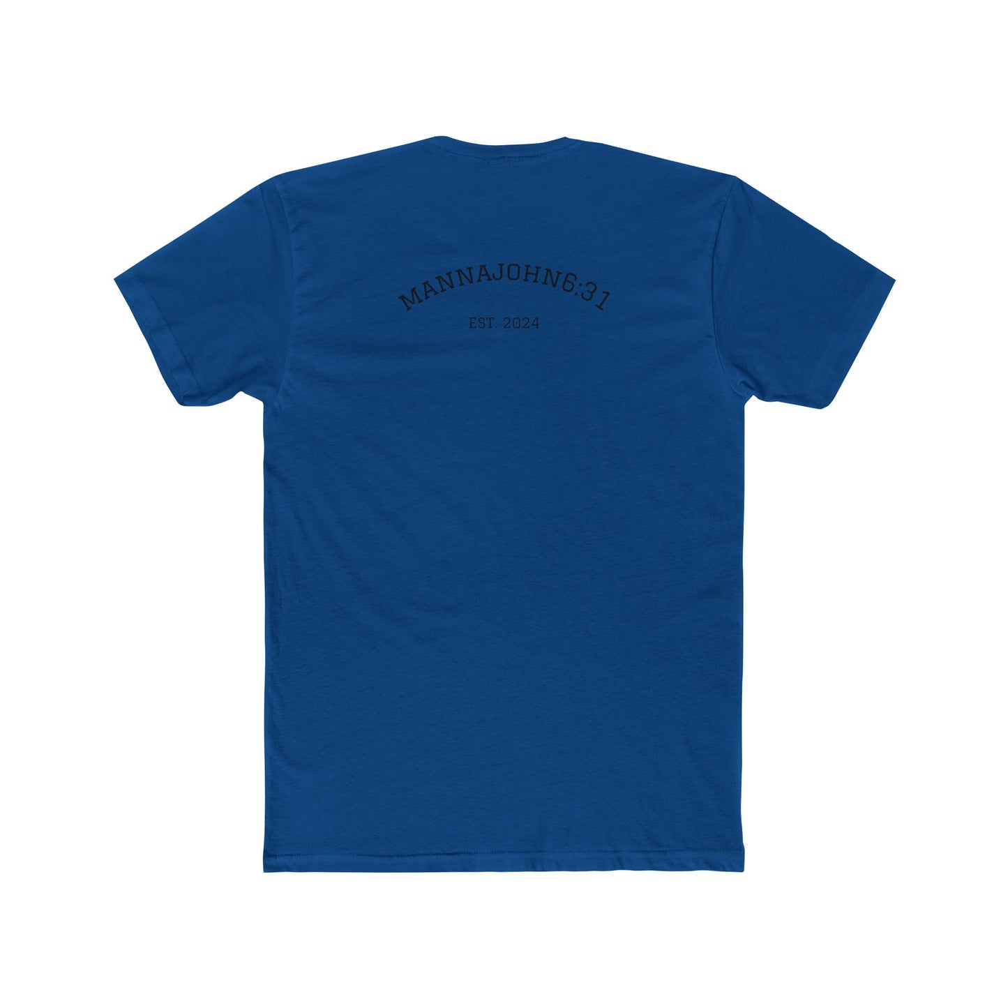 Faith-Inspired Cotton Crew Tee for Everyday Wear, Religious Shirt, Inspirational Gift, Christian Apparel, Trust & Obey Shirt, [...]