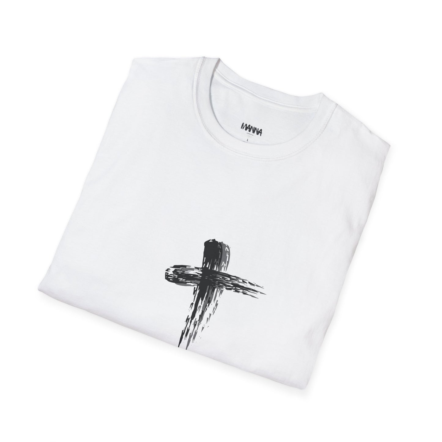 Faith-Inspired Unisex Softstyle T-Shirt with Inspirational Verse
