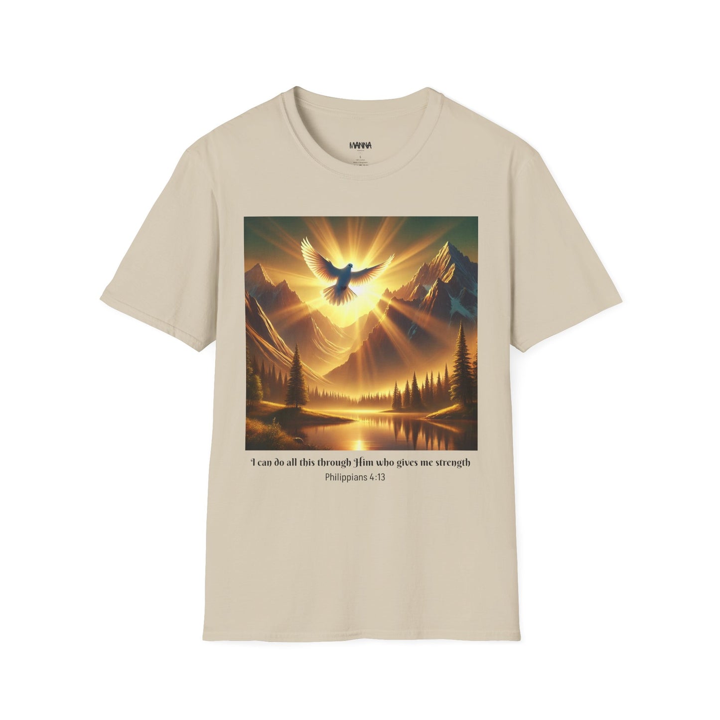 Inspirational Biblical Graphic T-Shirt - 'I Can Do All Things'