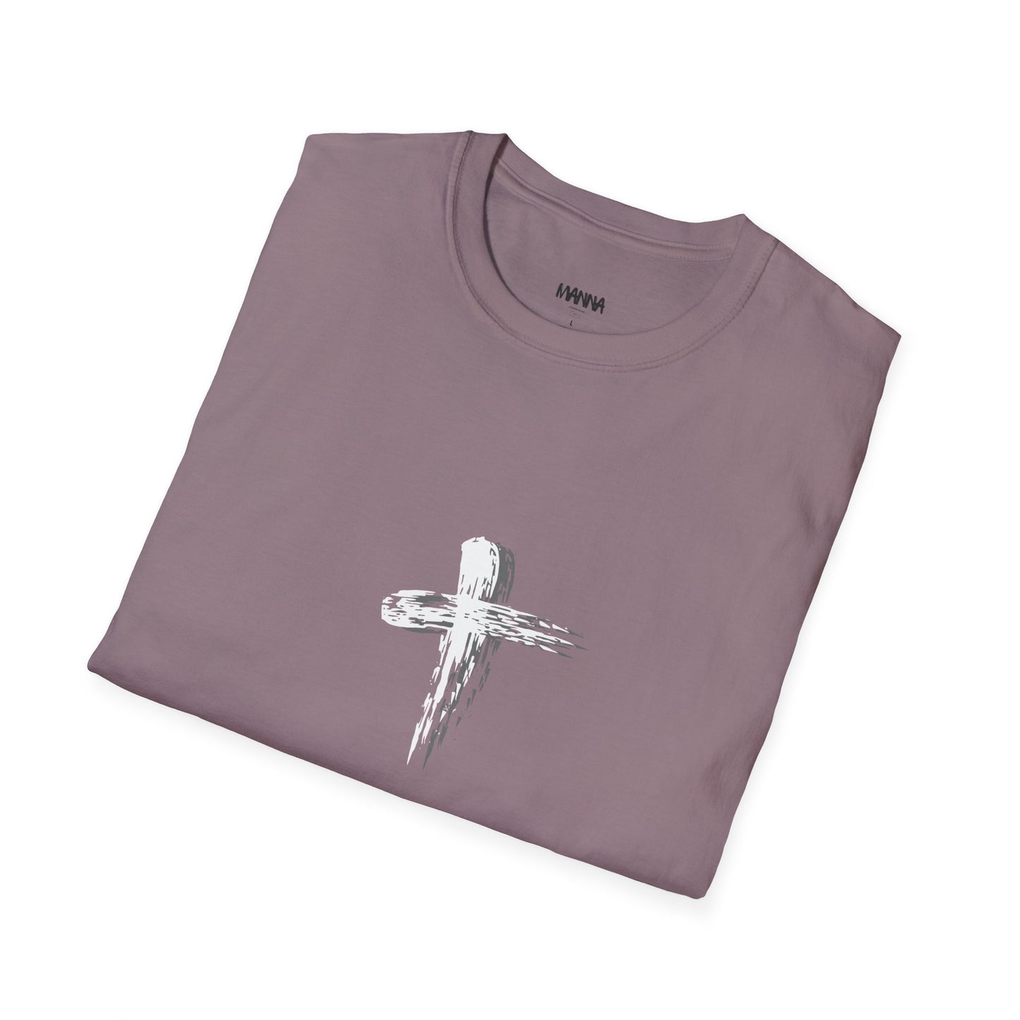 Faith-Inspired Unisex Softstyle T-Shirt - Romans 10:9 Graphic Tee