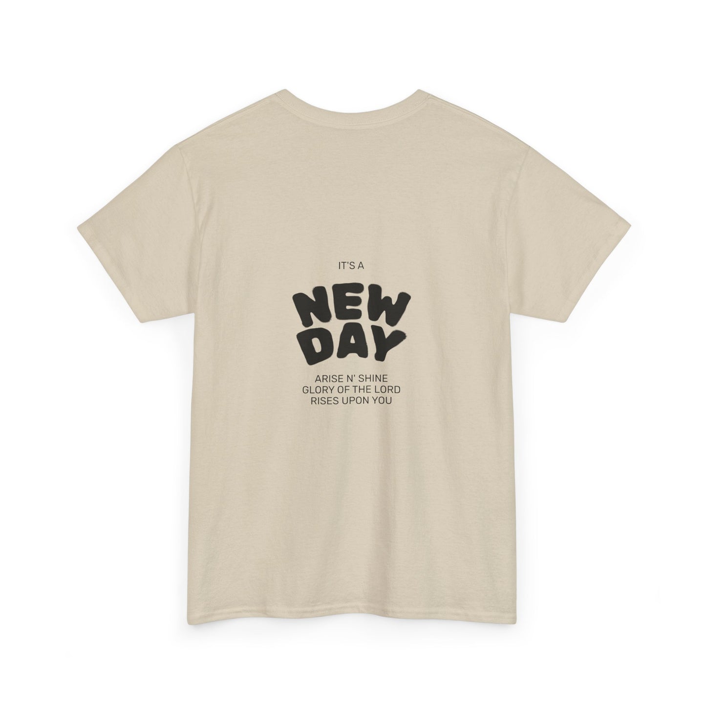 Christian Worship Revival Ministry T-Shirt — "It's a New Day" Inspirational Church Tee