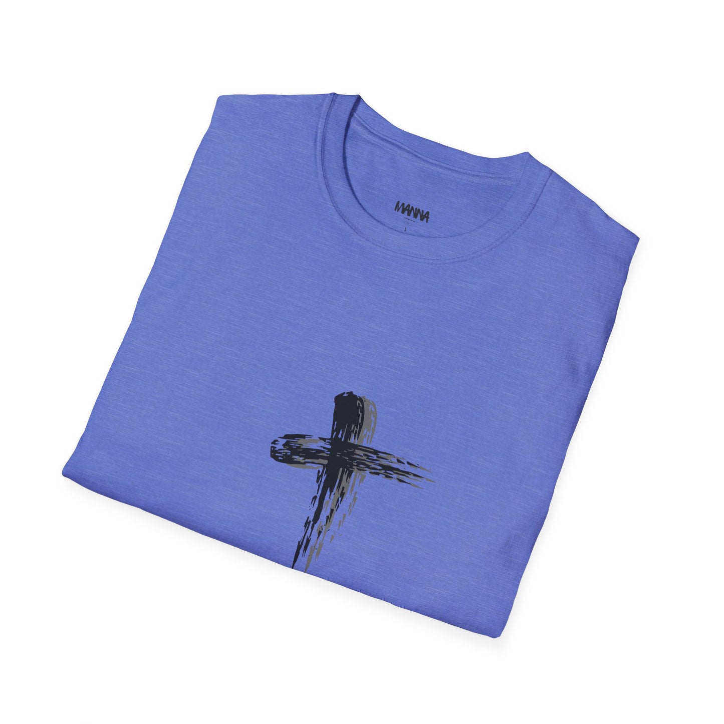 Faith-Inspired Unisex Softstyle T-Shirt with Inspirational Verse