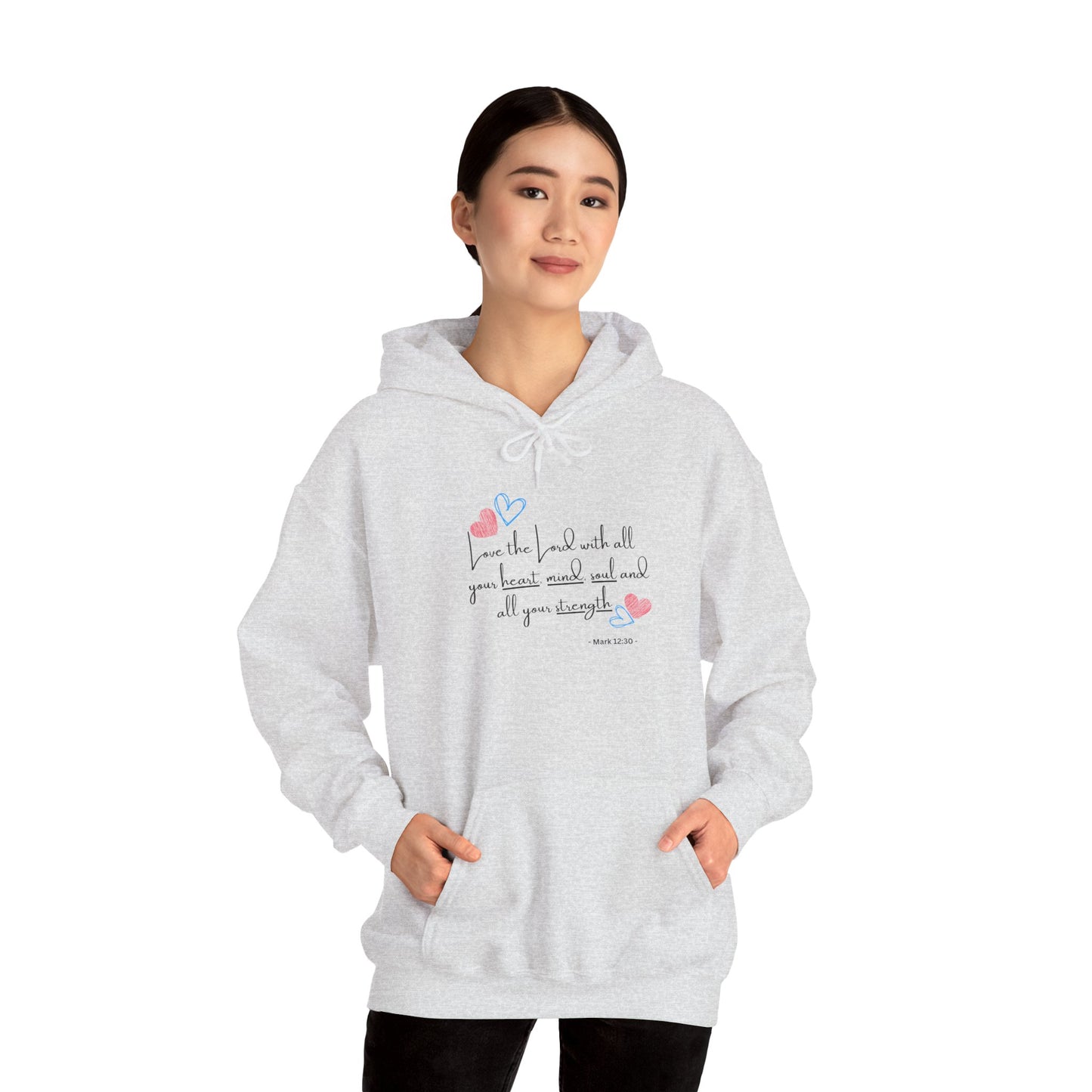 Inspirational Quote Hooded Sweatshirt for Everyday Comfort