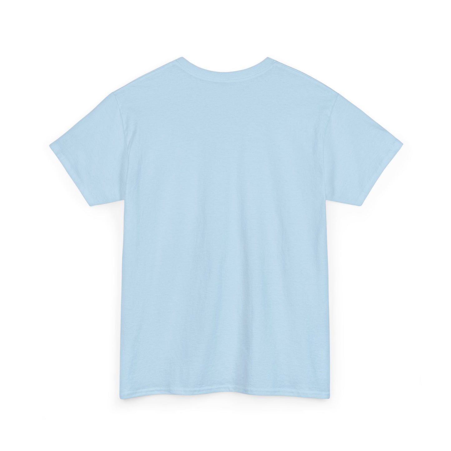 Chill Vibes Unisex Heavy Cotton Tee - Relaxed Blue T-Shirt