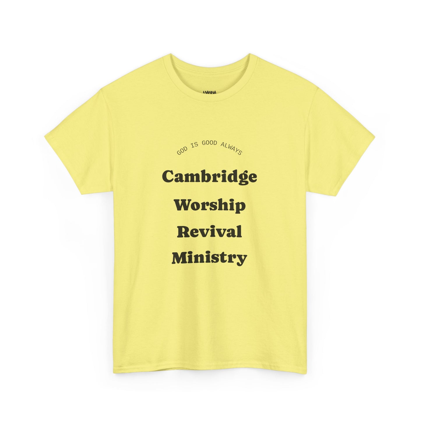 Cambridge Worship Revival Ministry Tee - Unisex Heavy Cotton Shirt for Spiritual Gatherings, Church Events, Faith Celebrations, Casual [...]