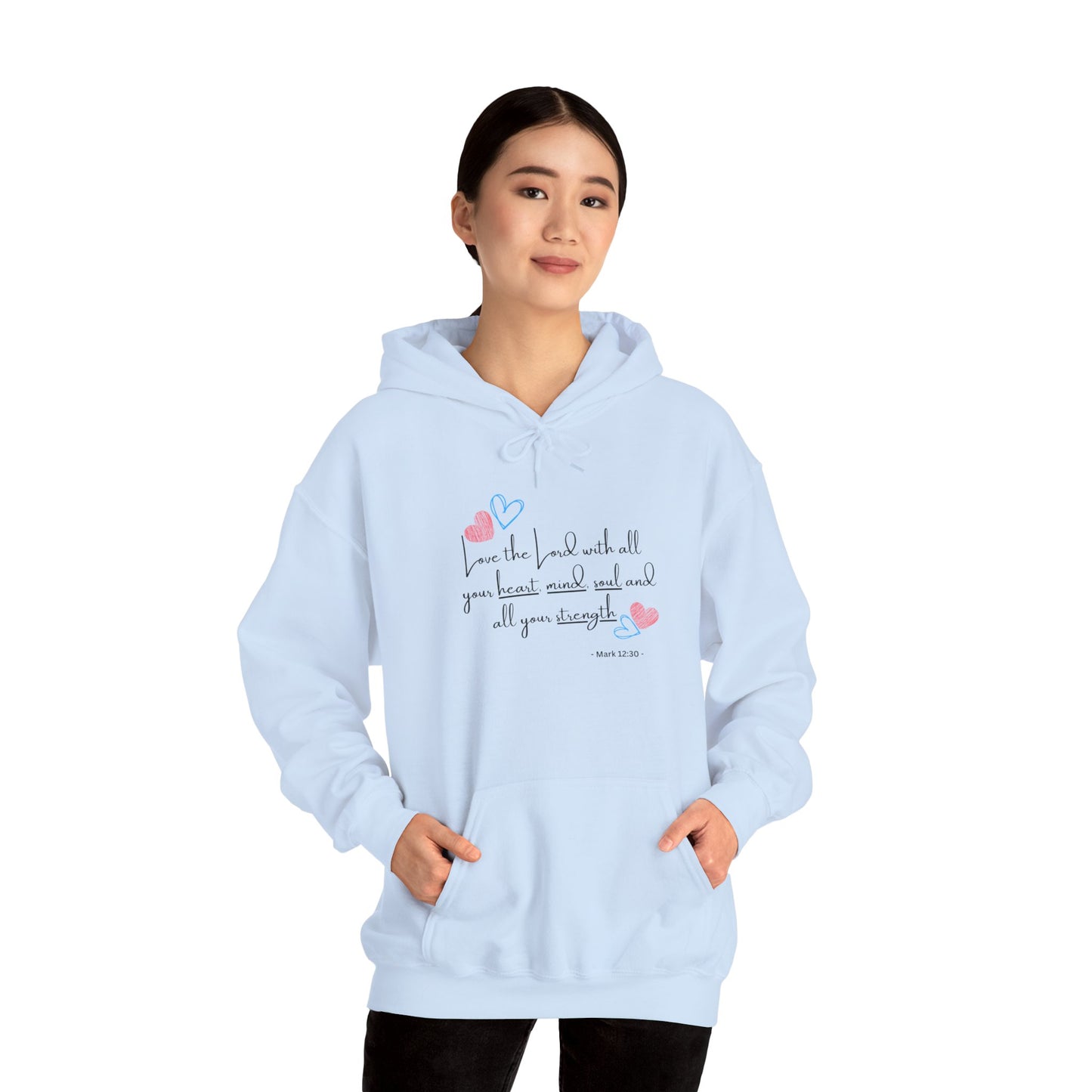 Inspirational Quote Hooded Sweatshirt for Everyday Comfort