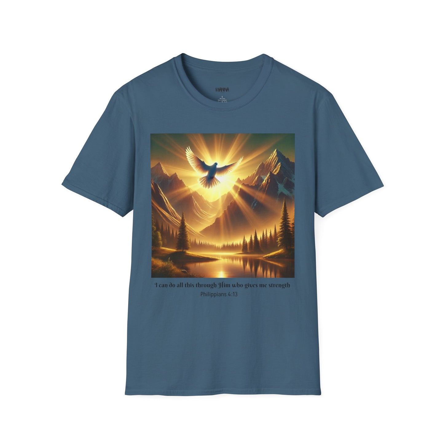 Inspirational Biblical Graphic T-Shirt - 'I Can Do All Things'