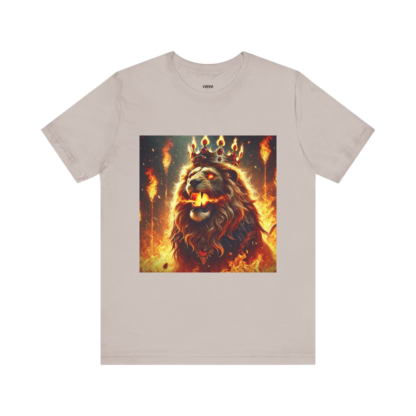 Fierce Lion Graphic Tee - Nocturnal Glory Warriors