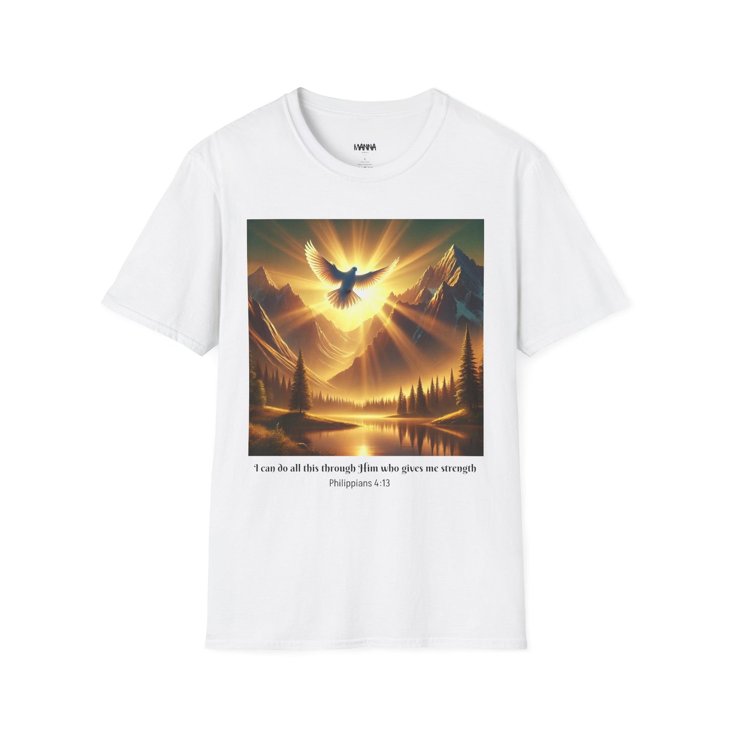 Inspirational Biblical Graphic T-Shirt - 'I Can Do All Things'
