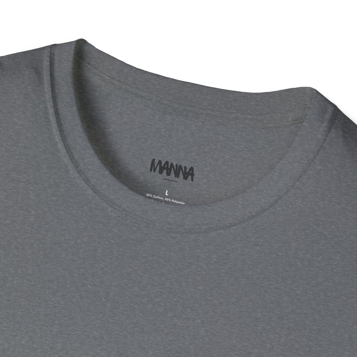 Faith-Inspired Unisex Softstyle T-Shirt with Inspirational Verse