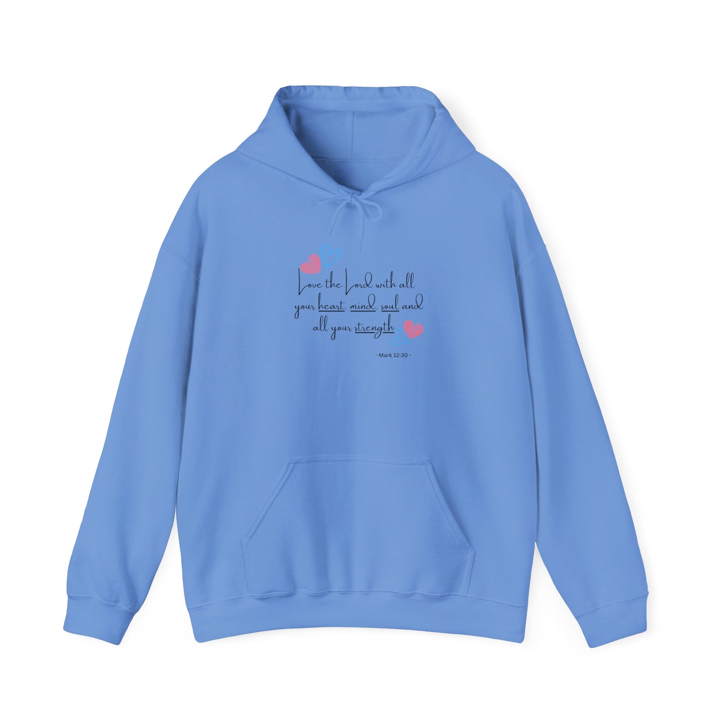 Inspirational Quote Hooded Sweatshirt for Everyday Comfort