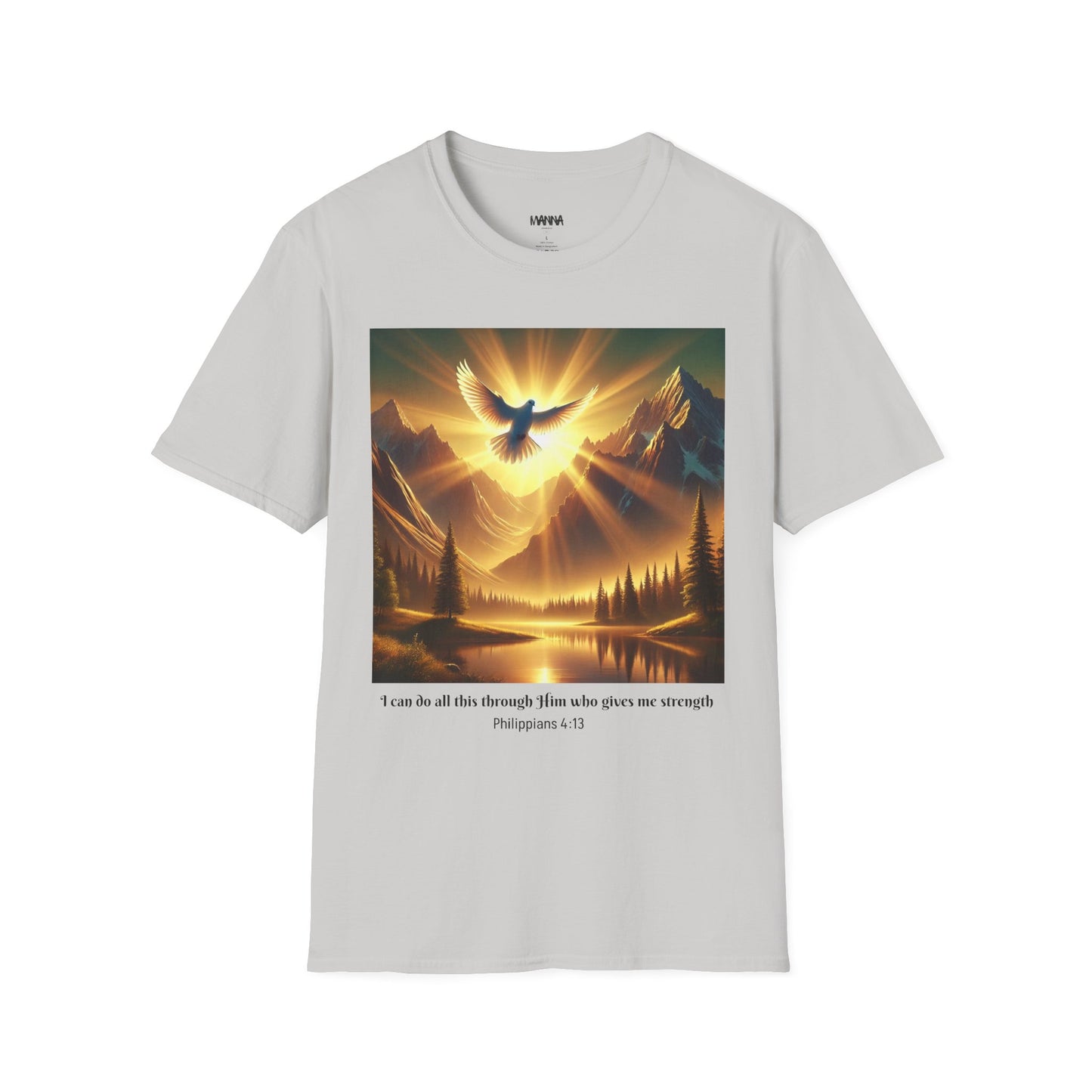 Inspirational Biblical Graphic T-Shirt - 'I Can Do All Things'