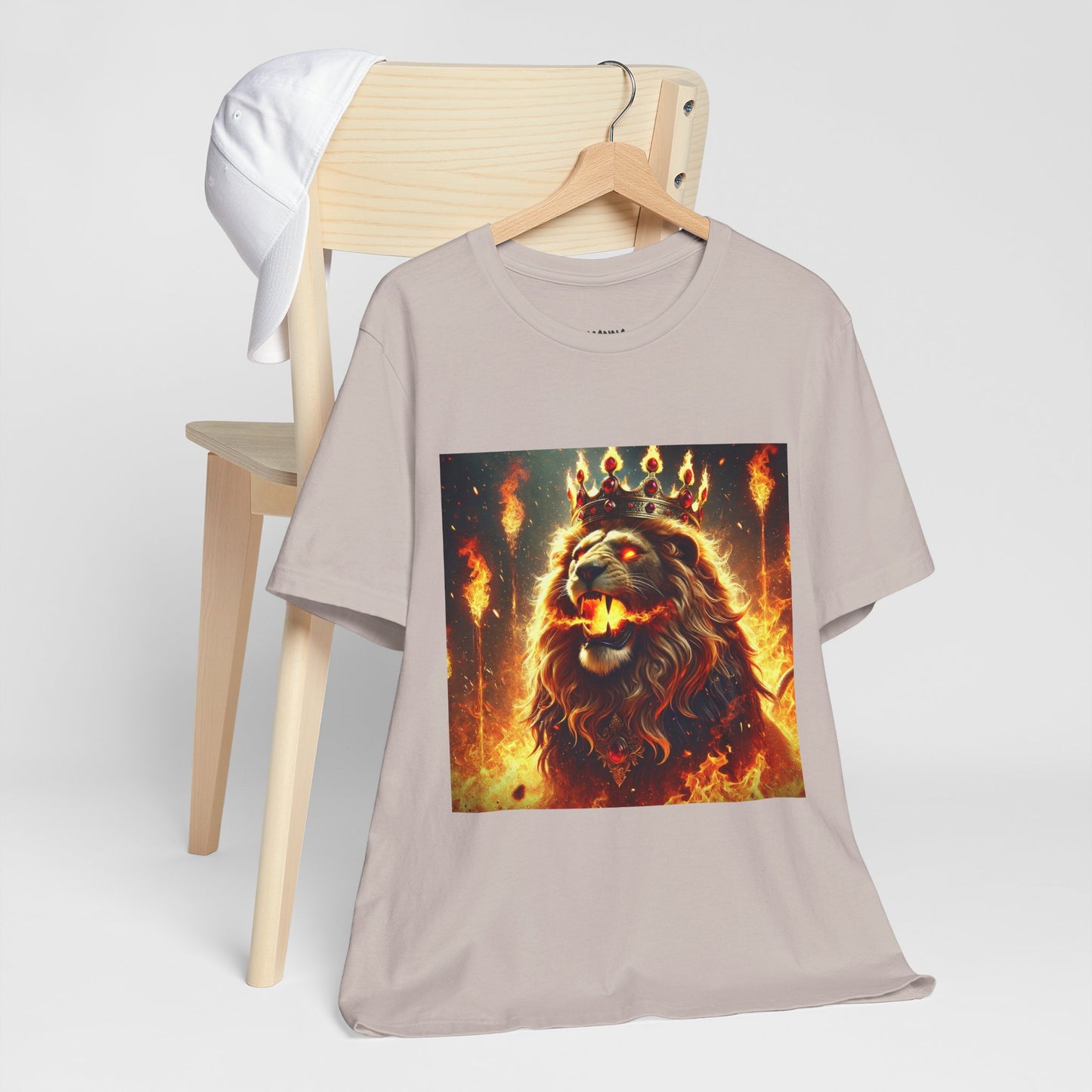 Fierce Lion Graphic Tee - Nocturnal Glory Warriors