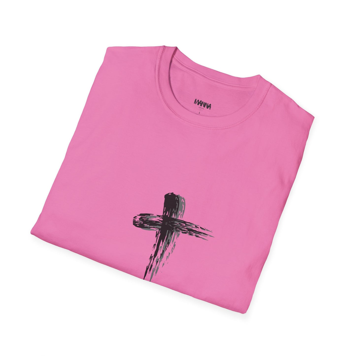 Faith-Inspired Unisex Softstyle T-Shirt with Inspirational Verse