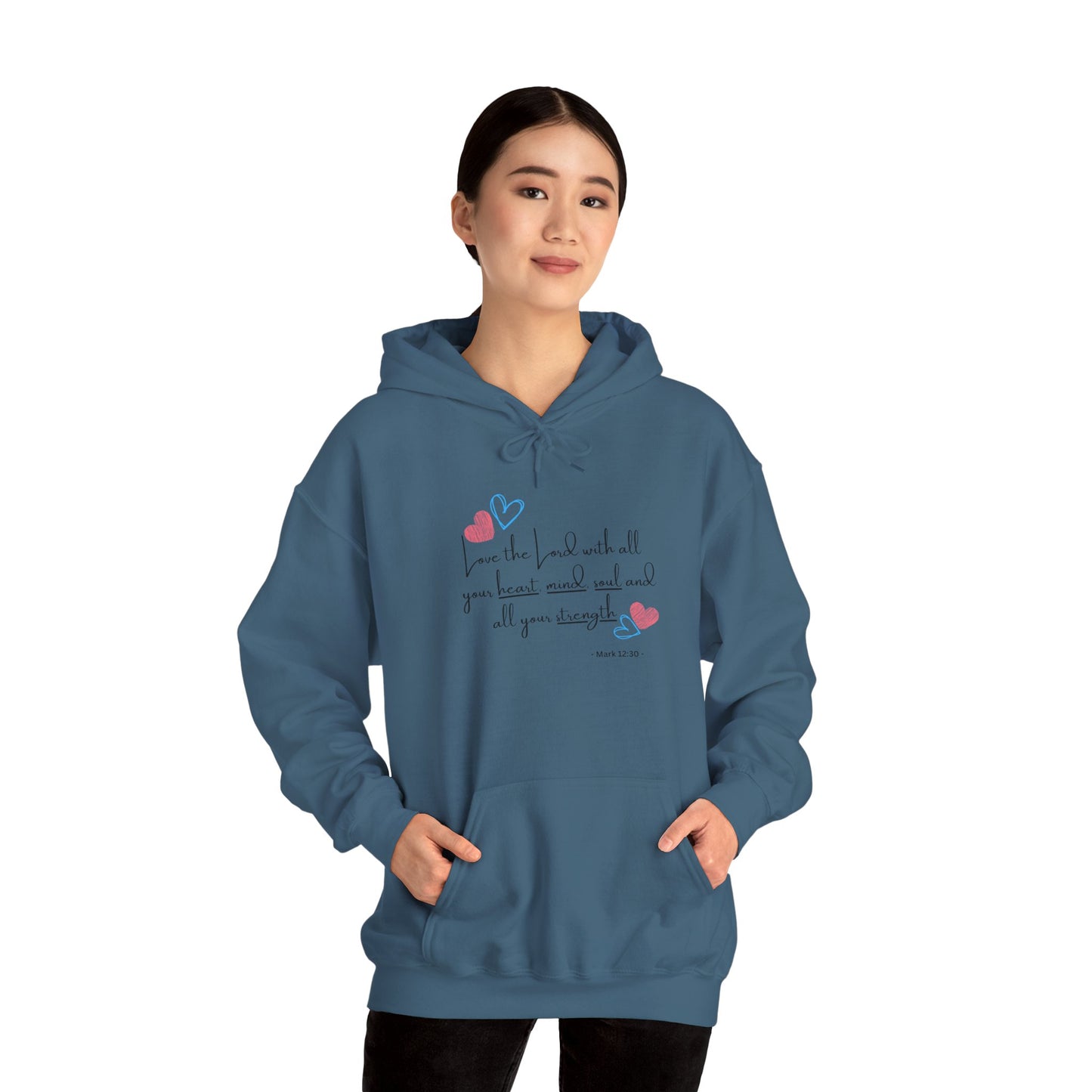 Inspirational Quote Hooded Sweatshirt for Everyday Comfort