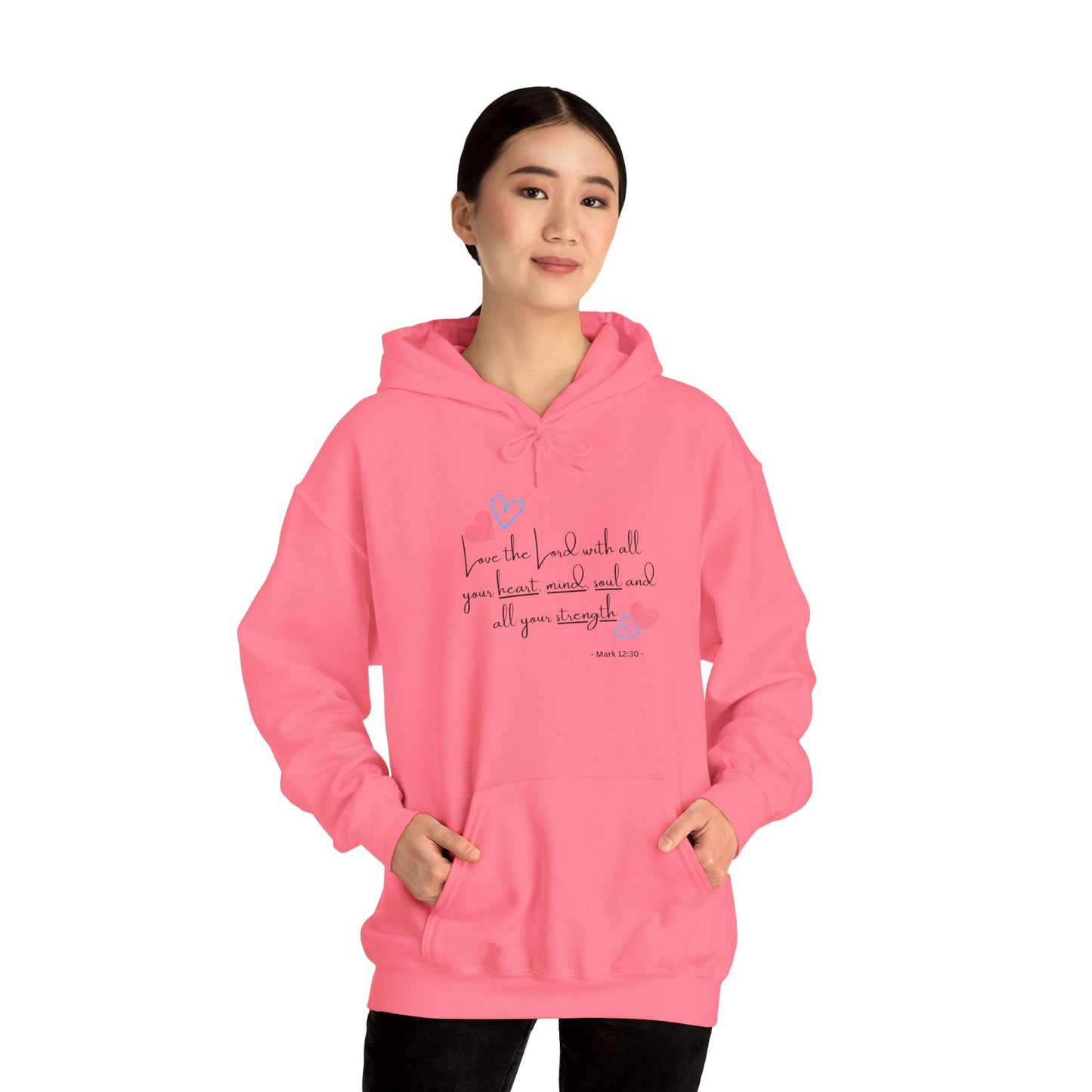 Inspirational Quote Hooded Sweatshirt for Everyday Comfort