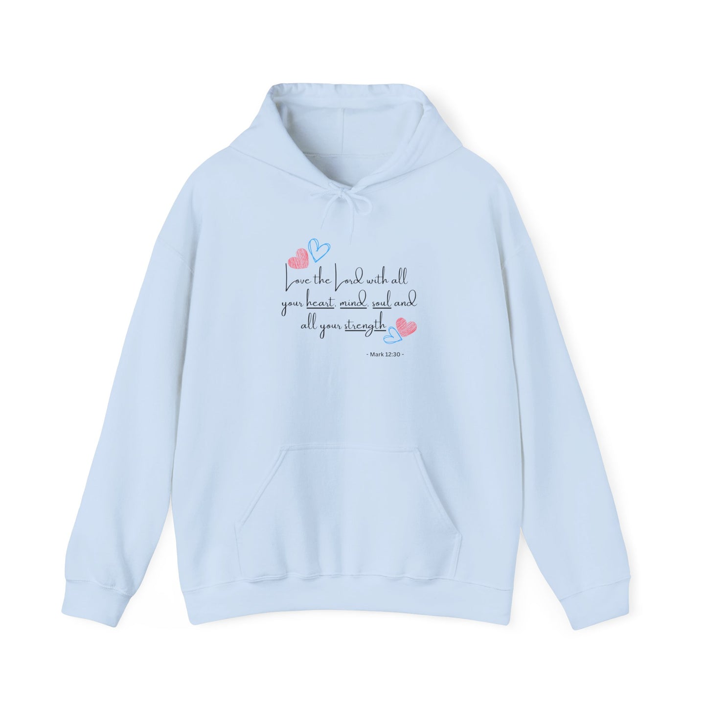 Inspirational Quote Hooded Sweatshirt for Everyday Comfort