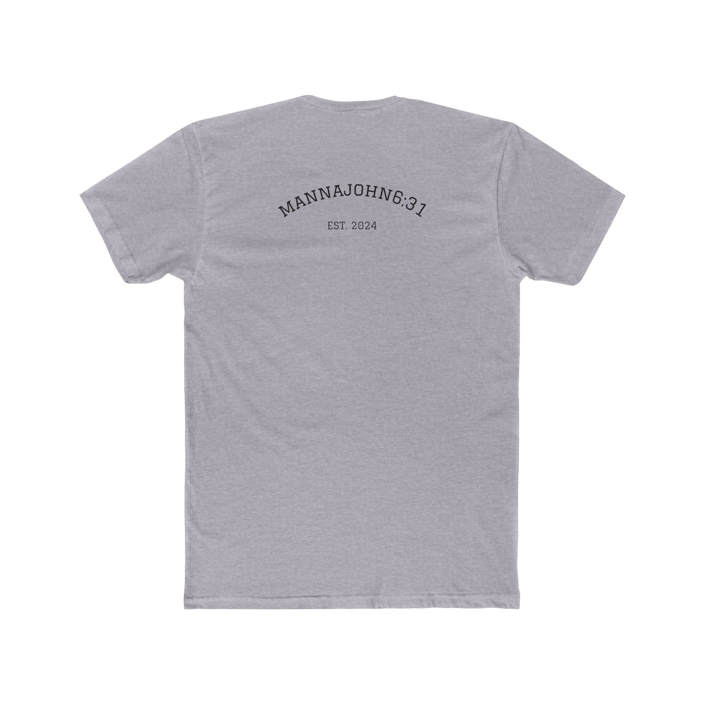 Faith-Inspired Cotton Crew Tee for Everyday Wear, Religious Shirt, Inspirational Gift, Christian Apparel, Trust & Obey Shirt, [...]