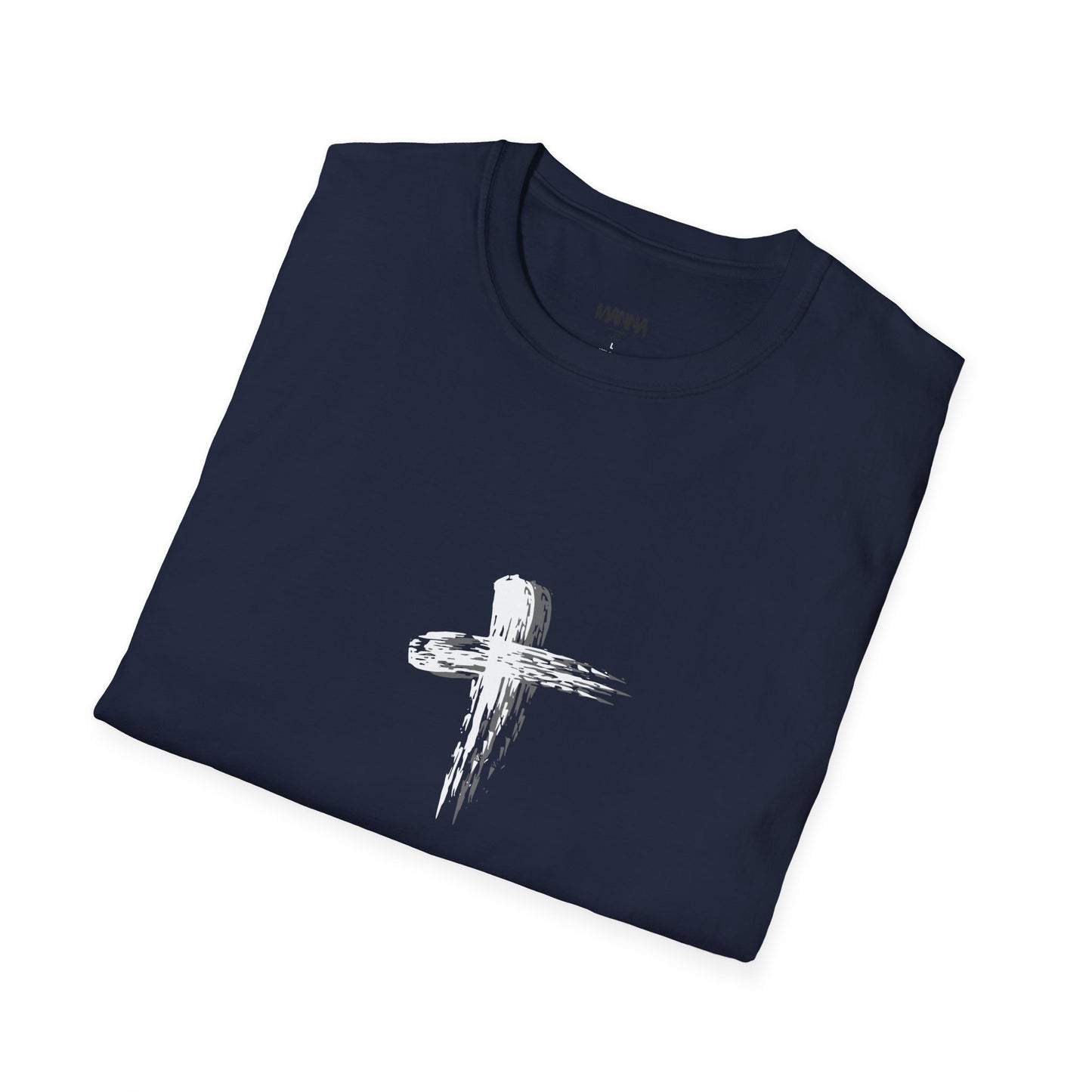 Faith-Inspired Unisex Softstyle T-Shirt - Romans 10:9 Graphic Tee