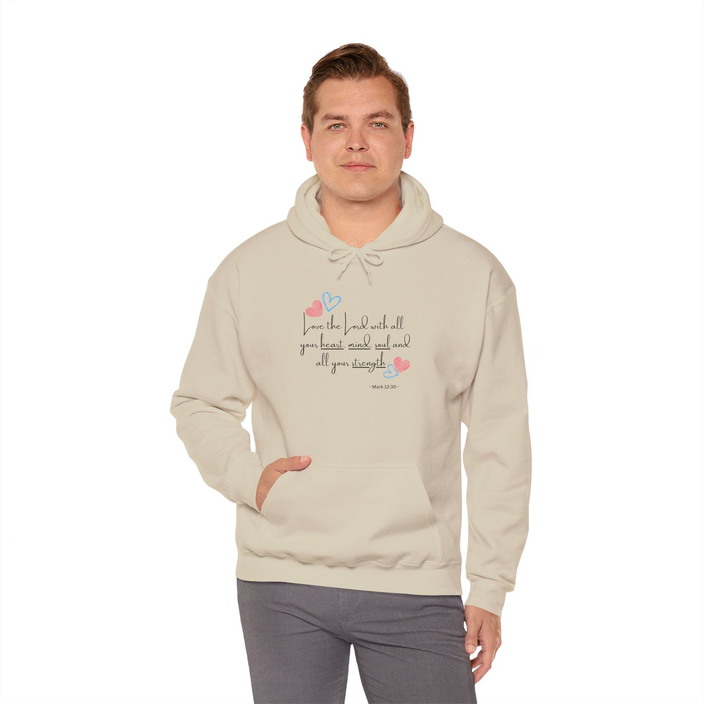 Inspirational Quote Hooded Sweatshirt for Everyday Comfort