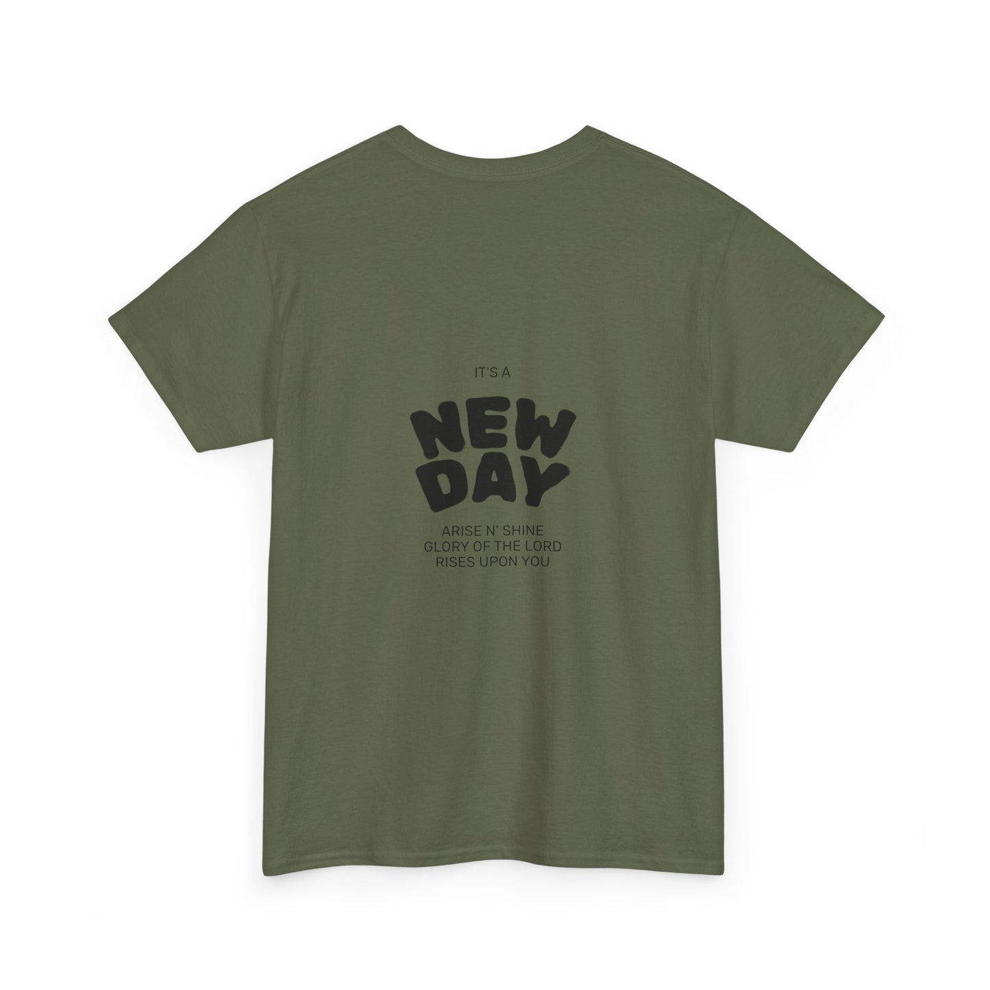 Christian Worship Revival Ministry T-Shirt — "It's a New Day" Inspirational Church Tee