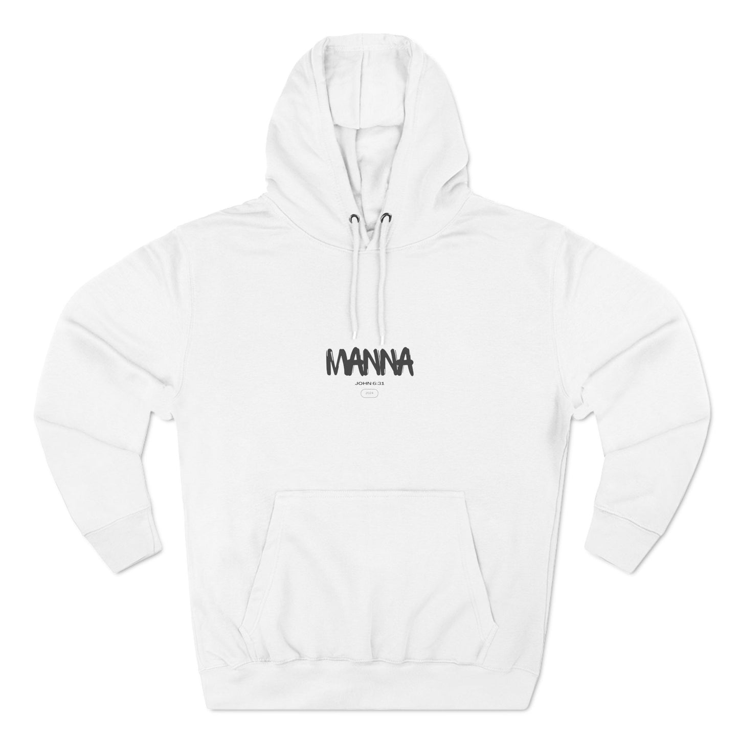 Three-Panel Fleece Hoodie